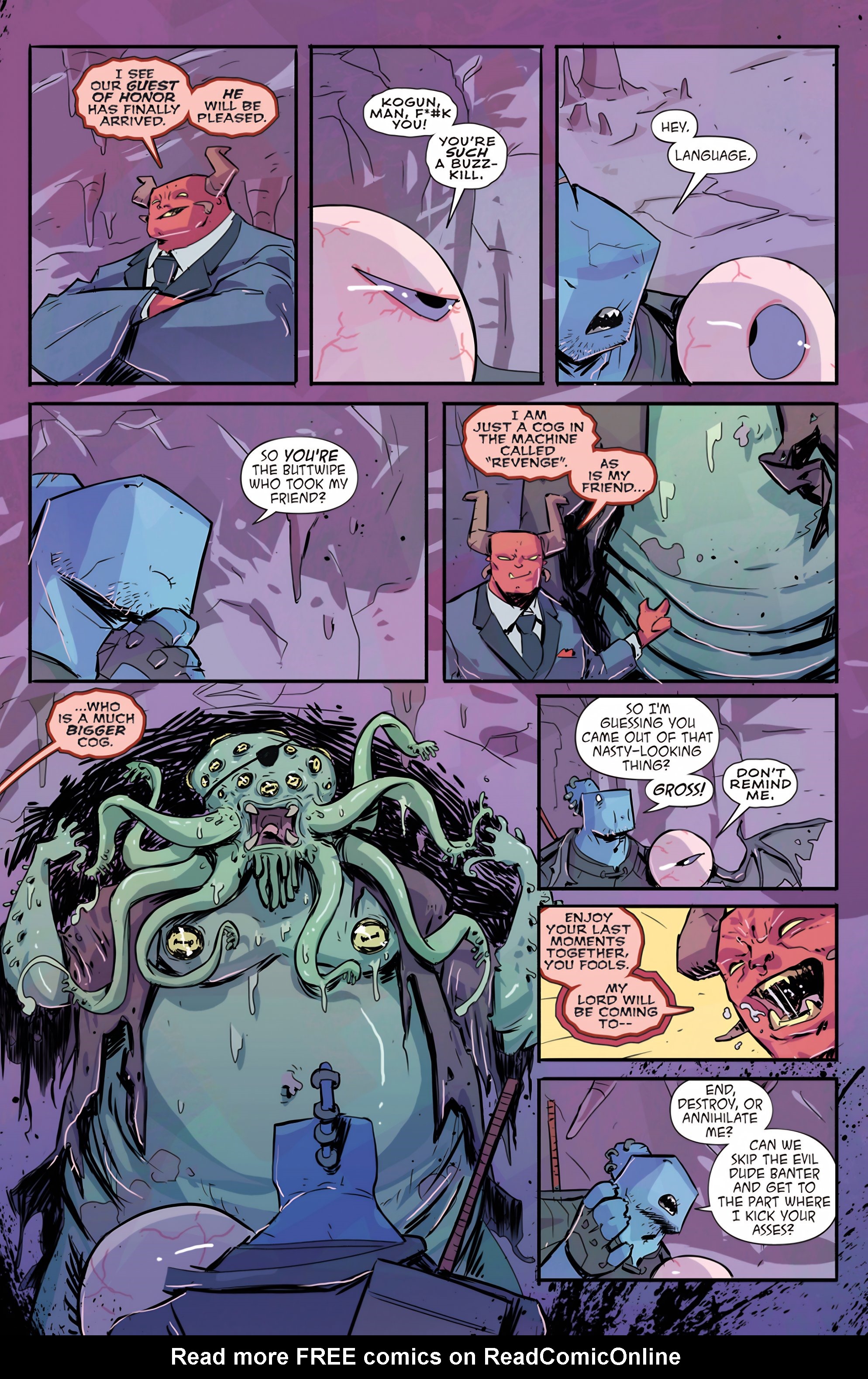 Read online Metalshark Bro: Assault On Hamzig Island comic -  Issue # TPB - 22