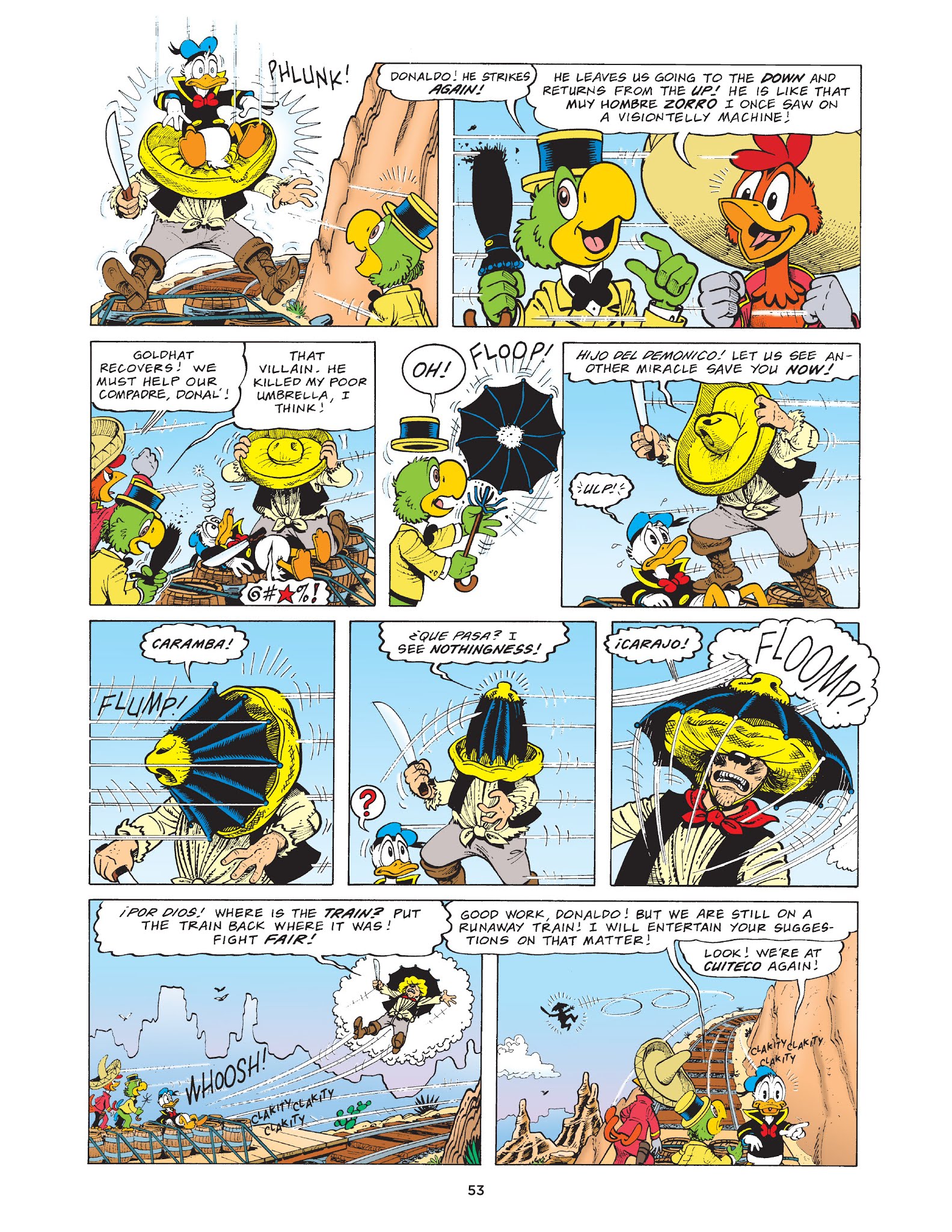 Read online Walt Disney Uncle Scrooge and Donald Duck: The Don Rosa Library comic -  Issue # TPB 9 (Part 1) - 54