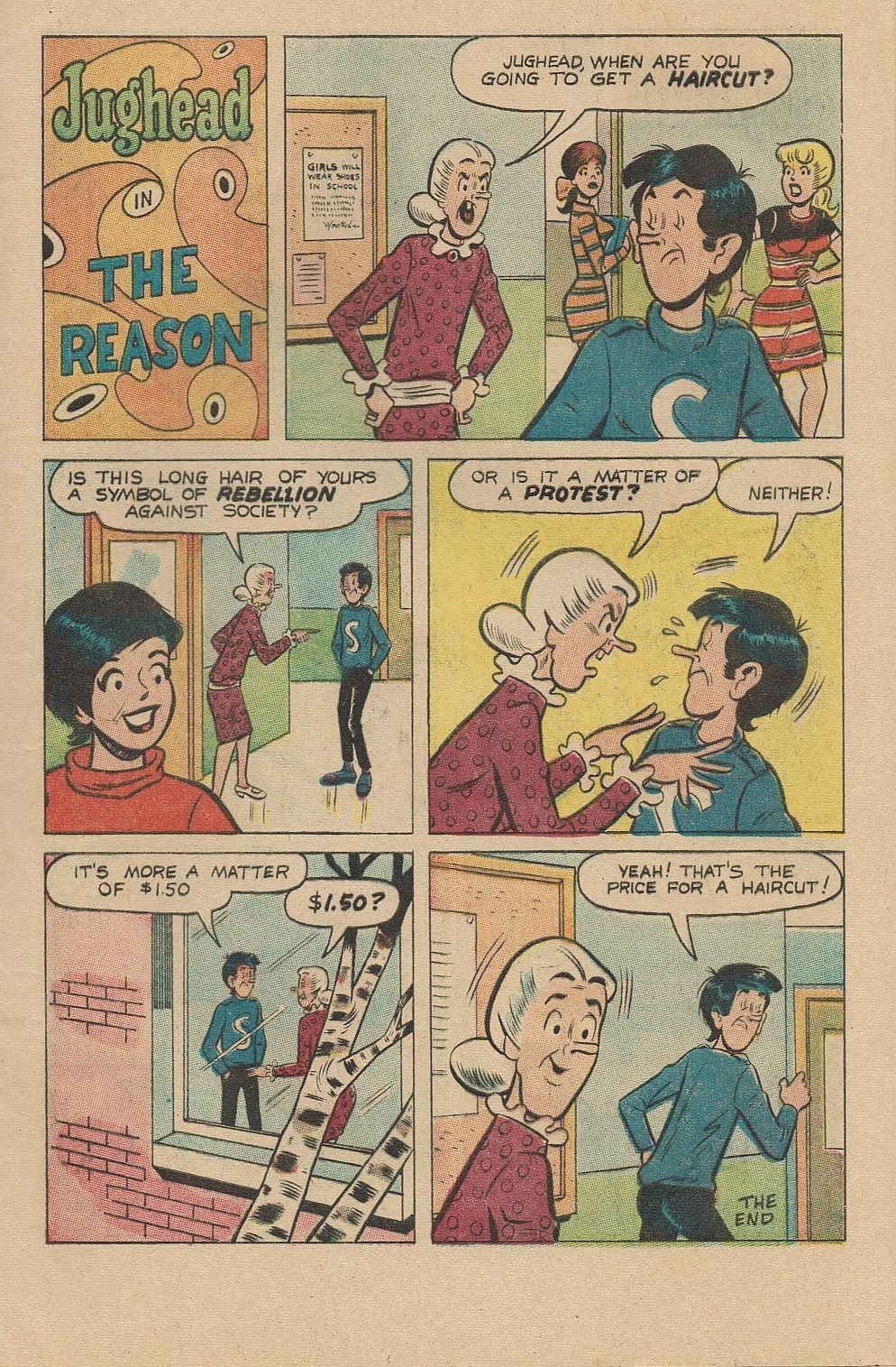 Read online Jughead's Jokes comic -  Issue #6 - 5
