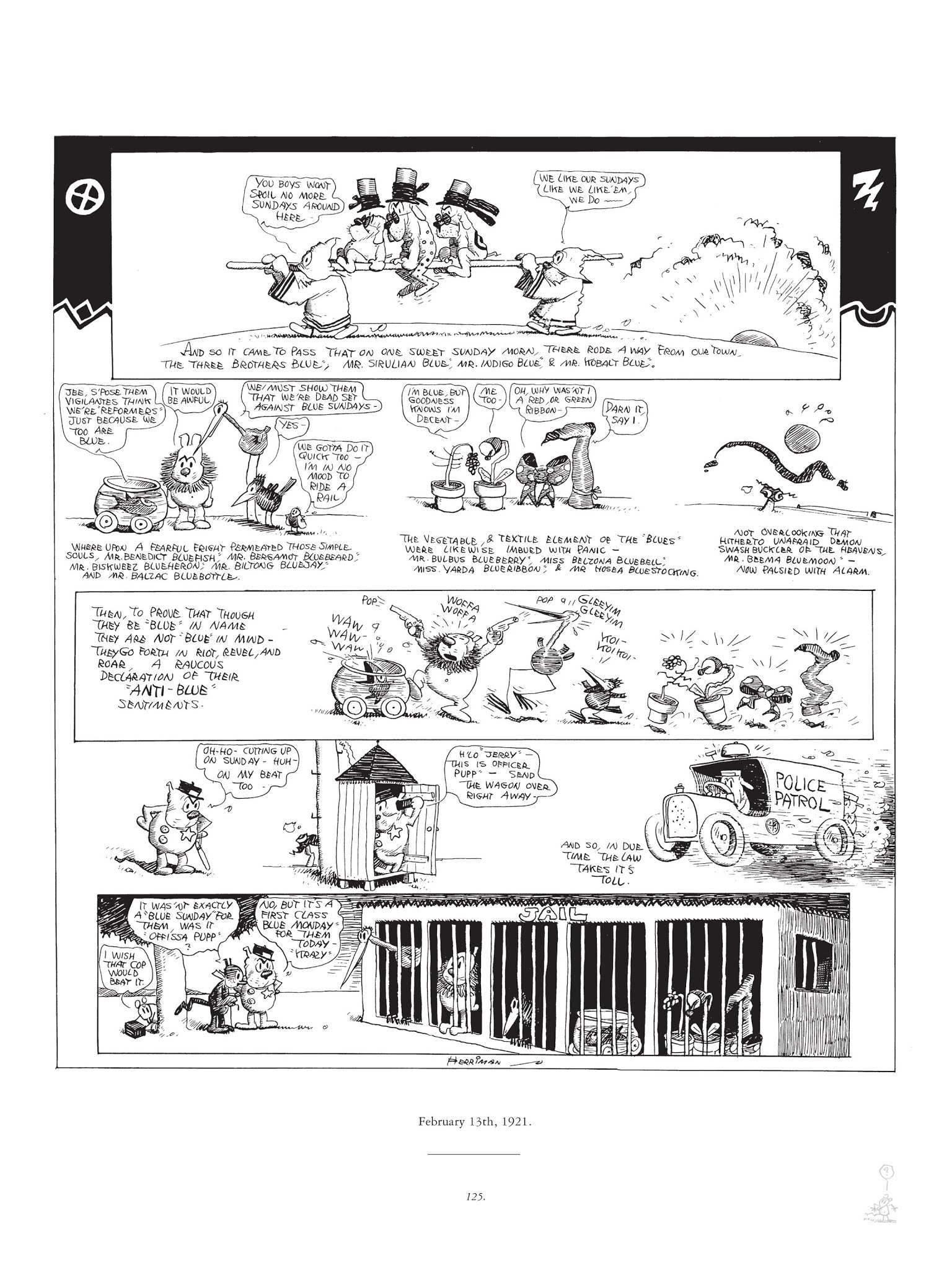 Read online Krazy & Ignatz comic -  Issue # TPB 2 - 125