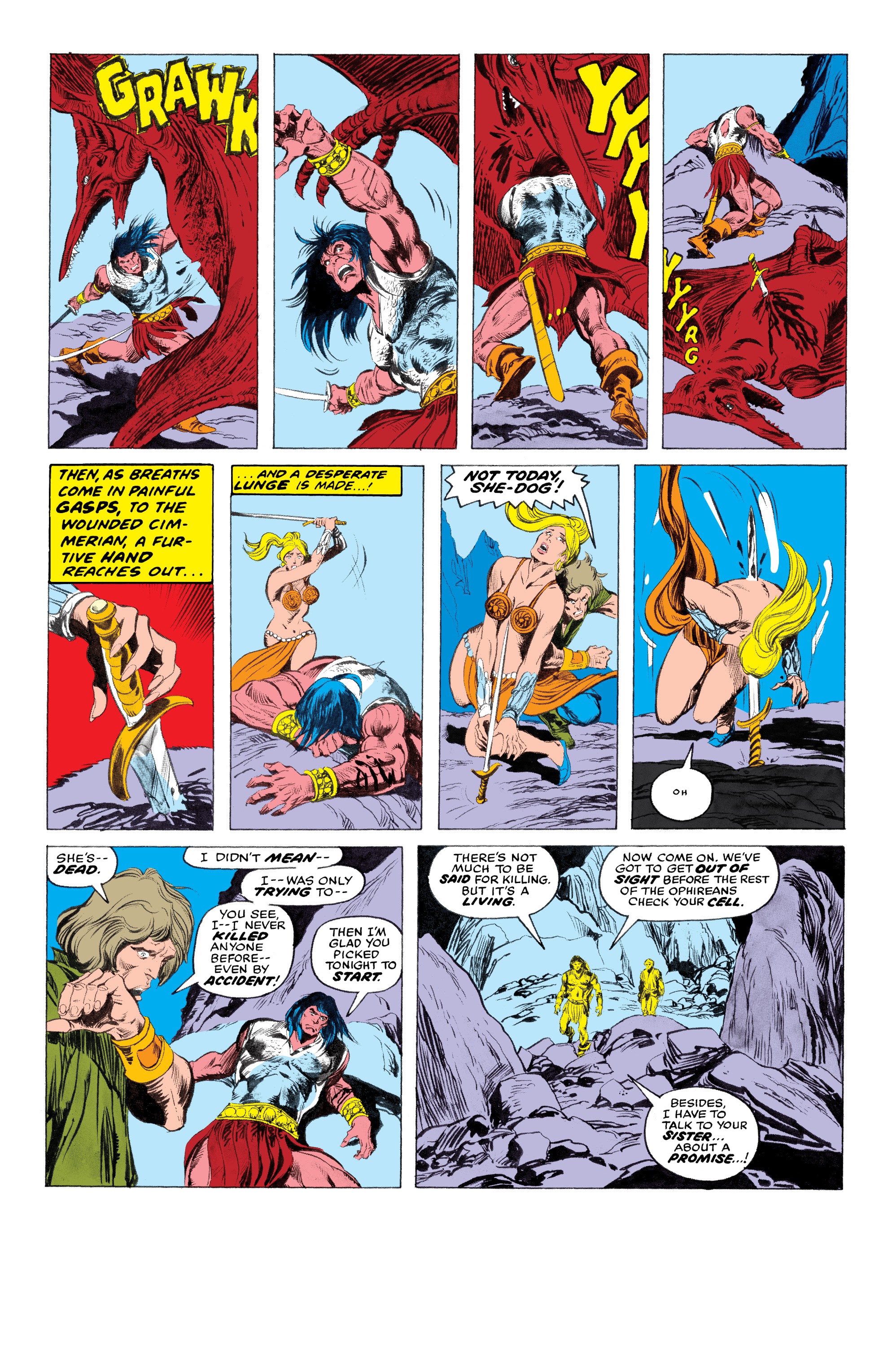 Read online Conan the Barbarian Epic Collection: The Original Marvel Years - Of Once and Future Kings comic -  Issue # TPB (Part 3) - 84