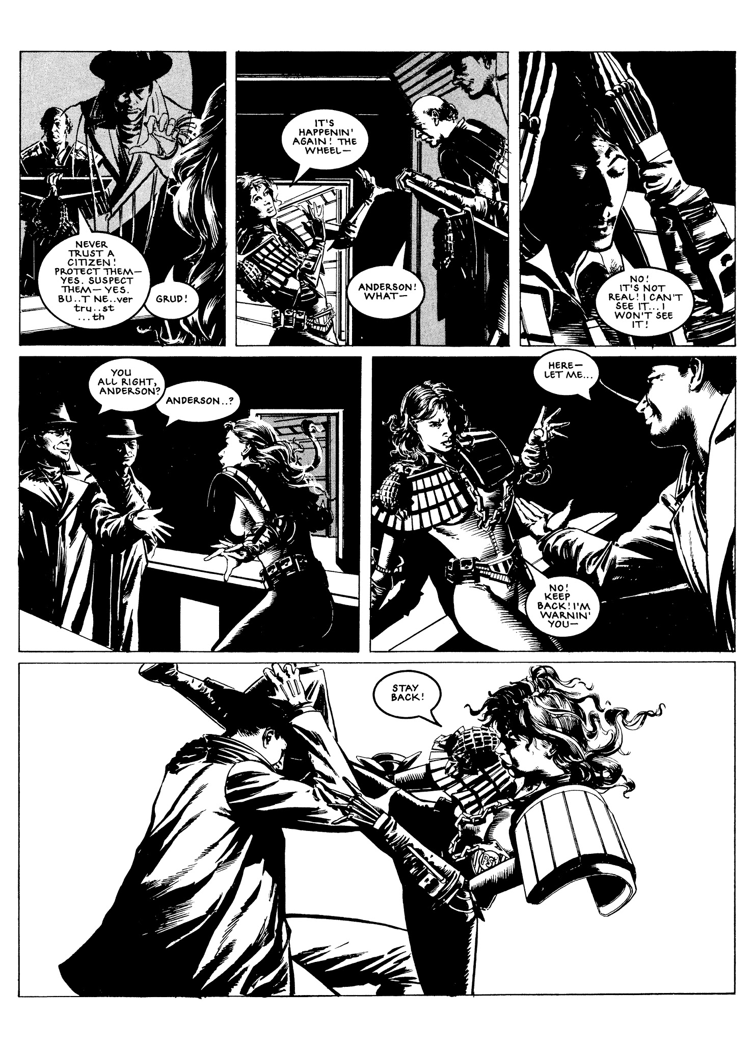Read online Judge Anderson: The Psi Files comic -  Issue # TPB 1 - 390