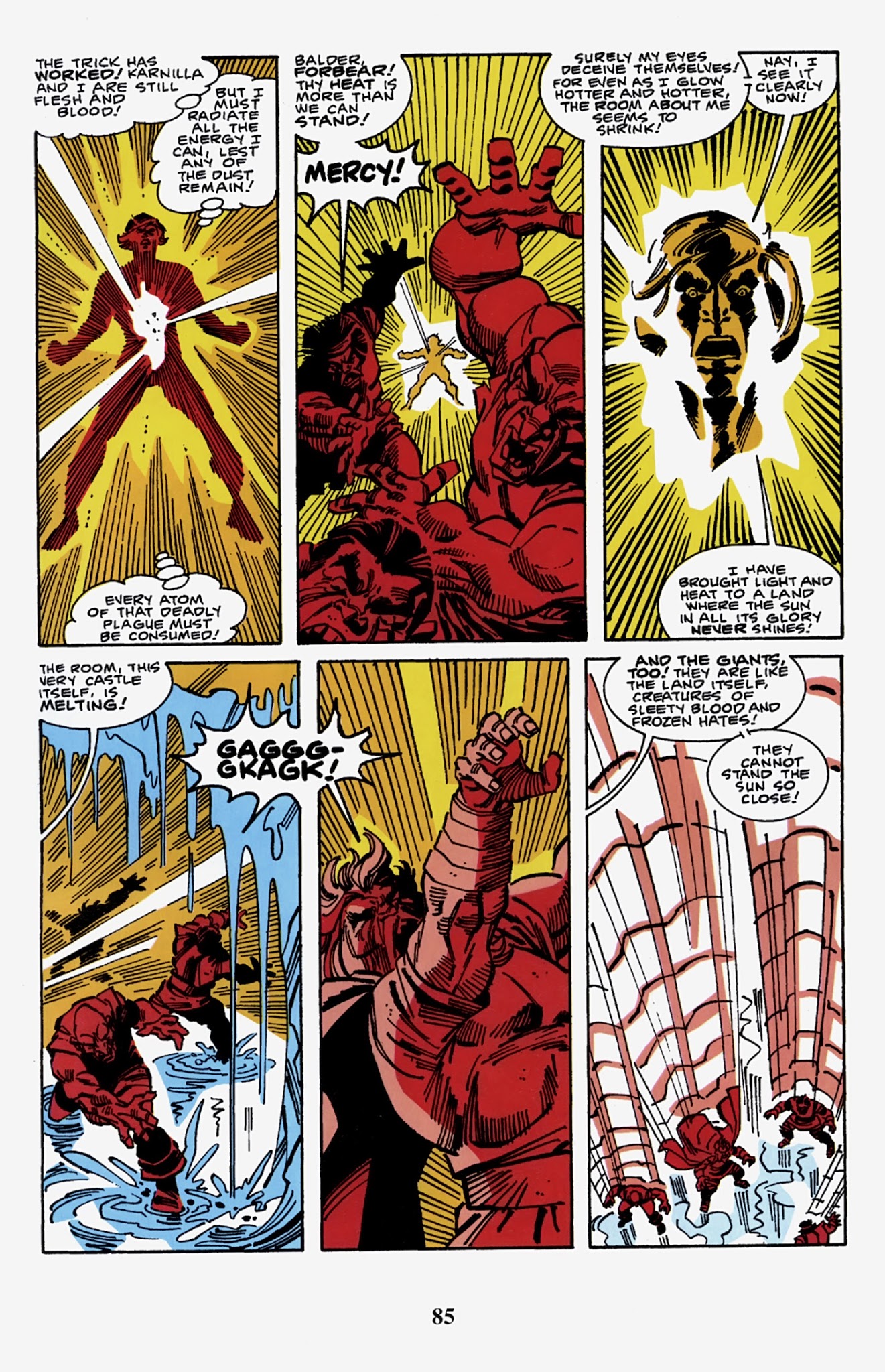 Read online Thor Visionaries: Walter Simonson comic -  Issue # TPB 4 - 87