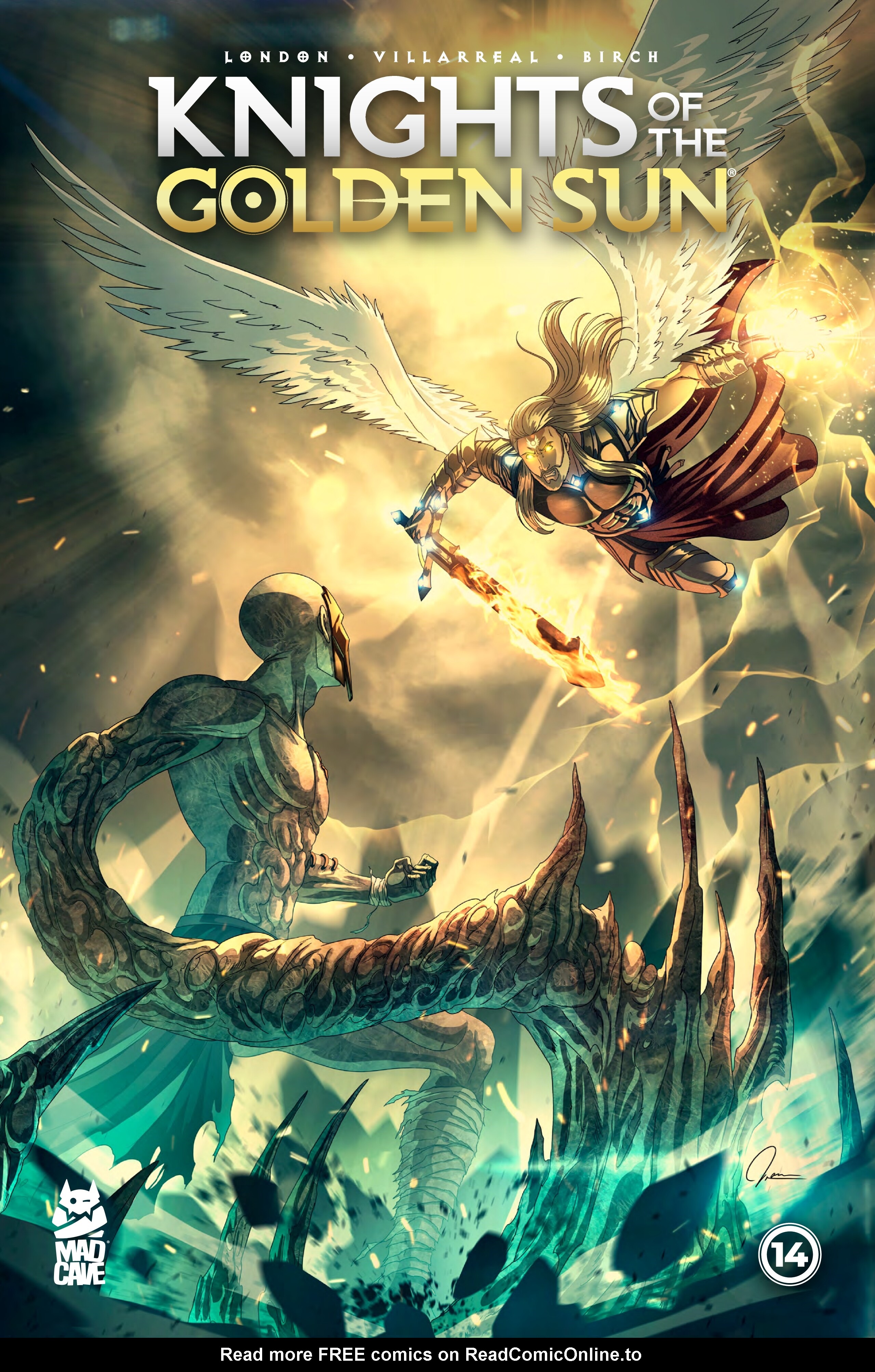 Read online Knights of the Golden Sun comic -  Issue #14 - 1