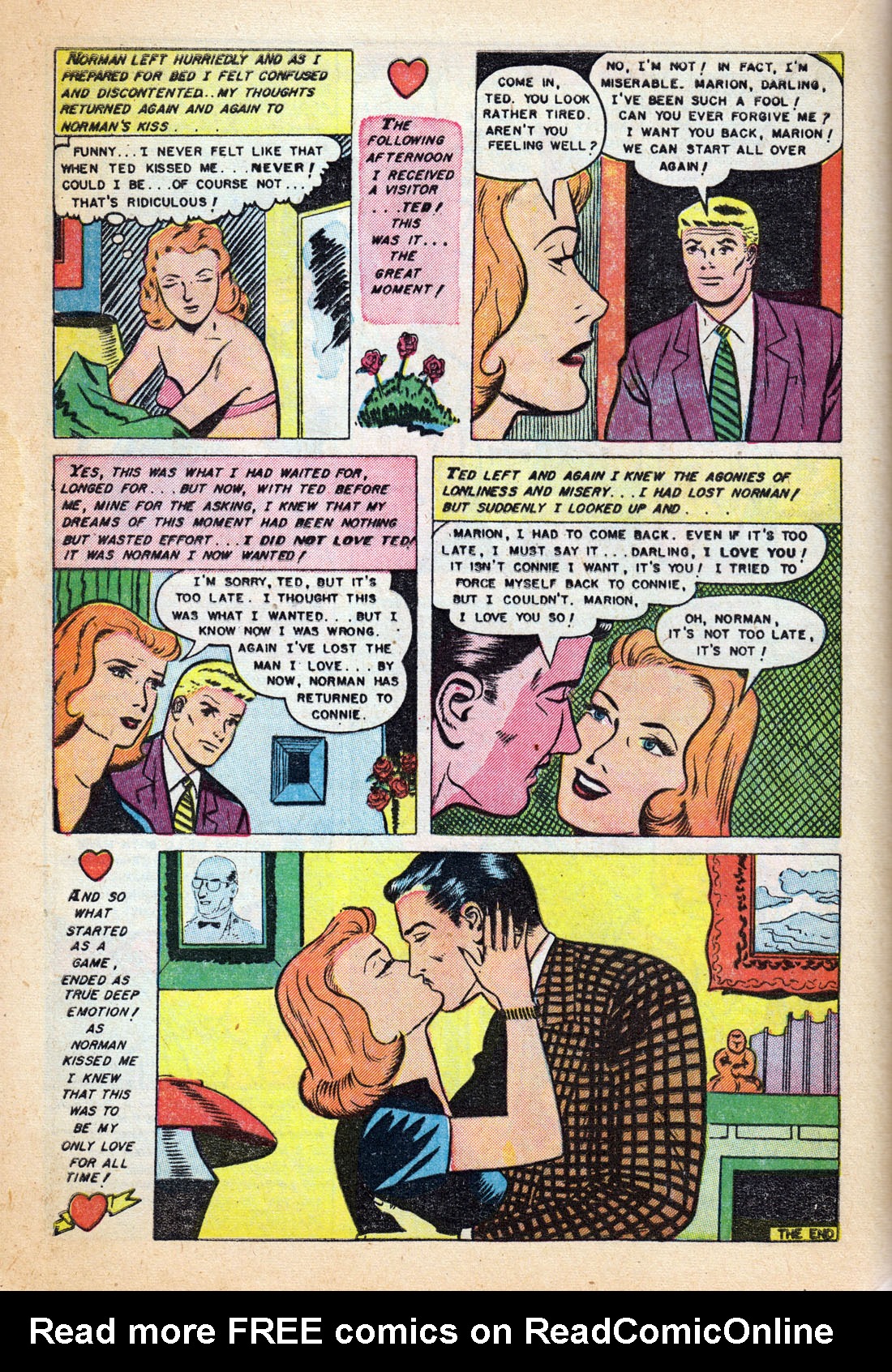 Read online Romantic Hearts comic -  Issue #6 - 16