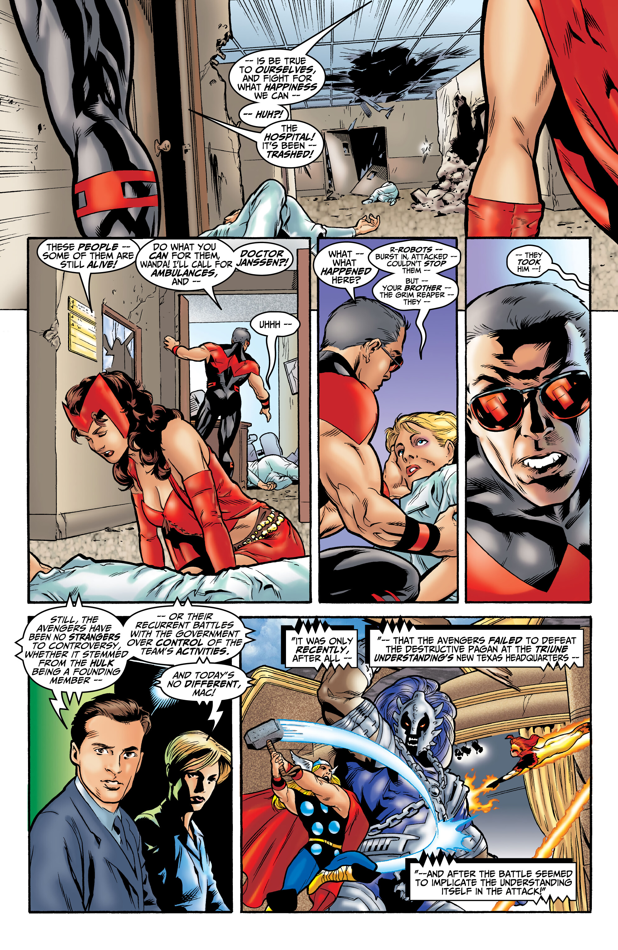 Read online Avengers By Kurt Busiek & George Perez Omnibus comic -  Issue # TPB (Part 9) - 94