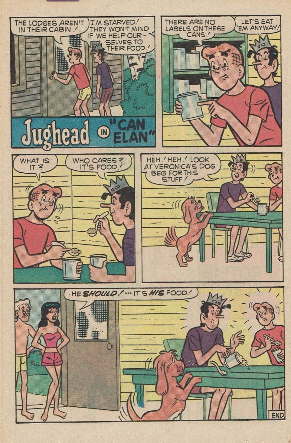 Read online Jughead's Jokes comic -  Issue #74 - 24