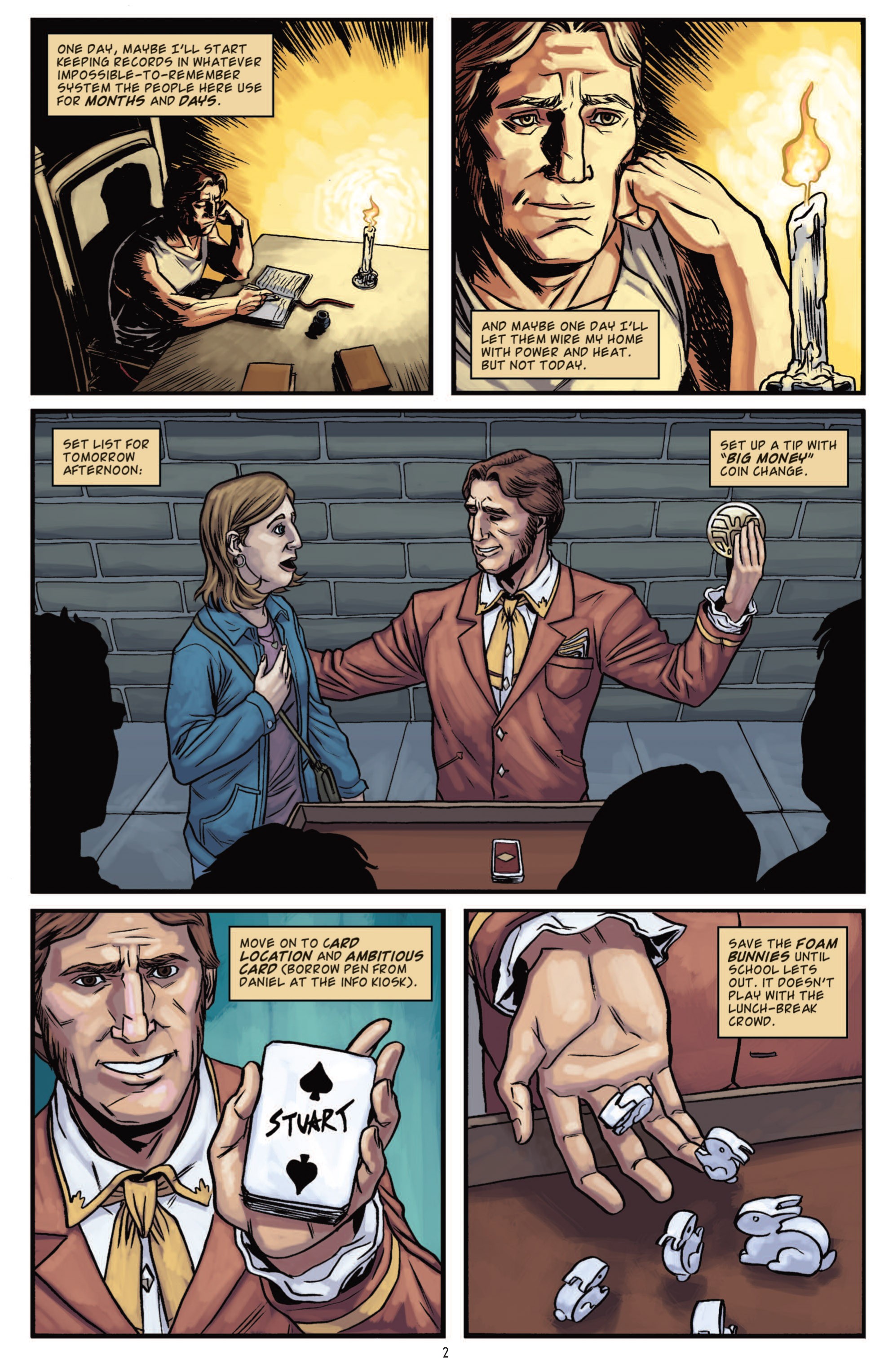 Read online Smoke And Mirrors comic -  Issue #3 - 4