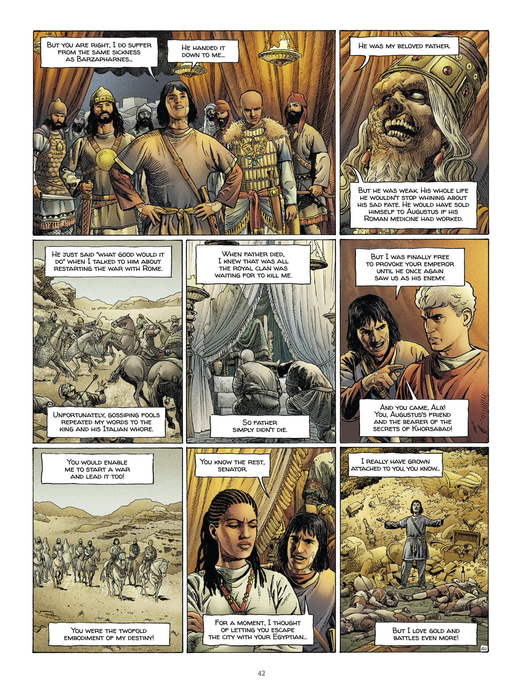 Read online Alix Senator comic -  Issue #11 - 44