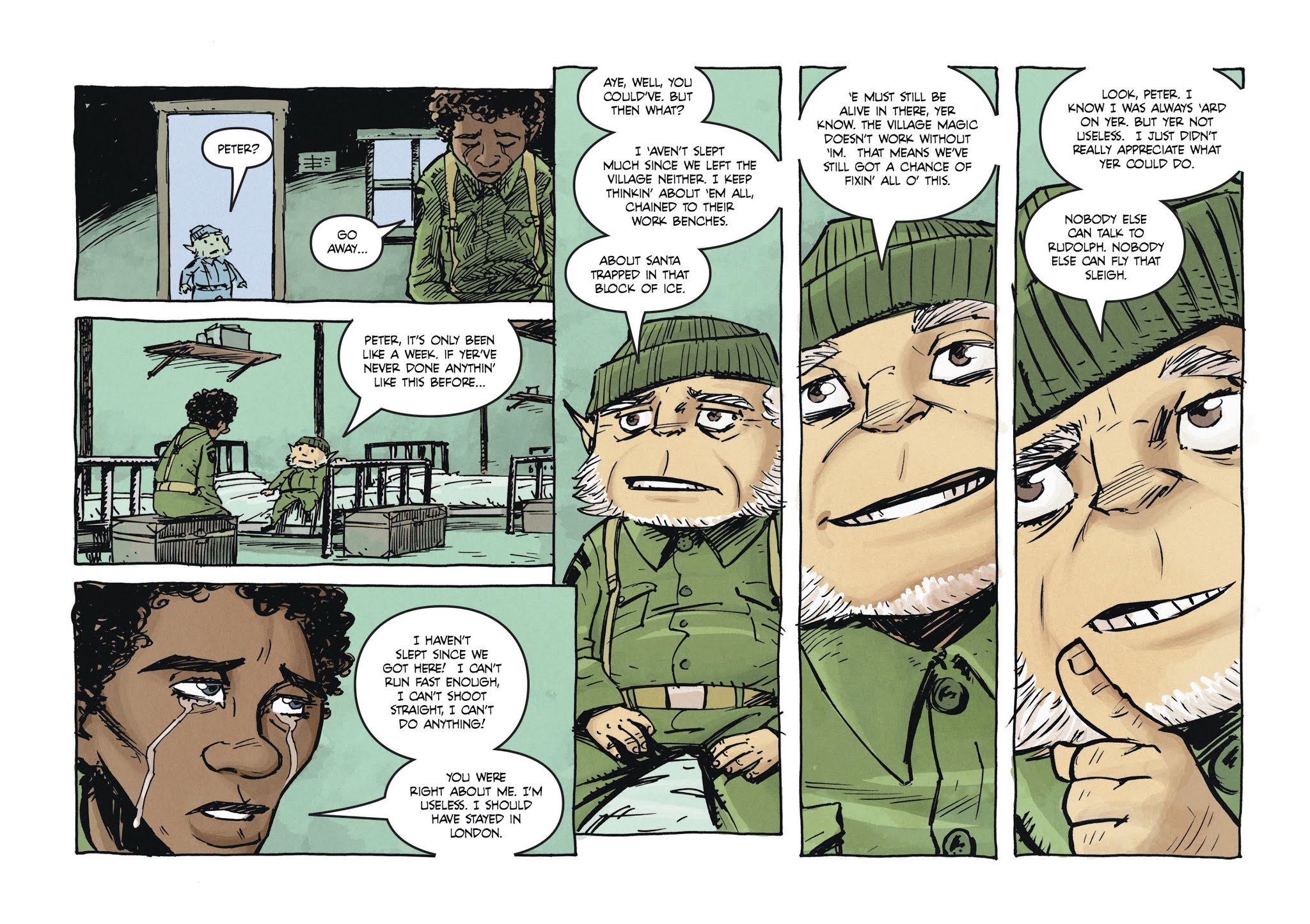 Read online Santa Claus vs. The Nazis comic -  Issue # TPB - 46