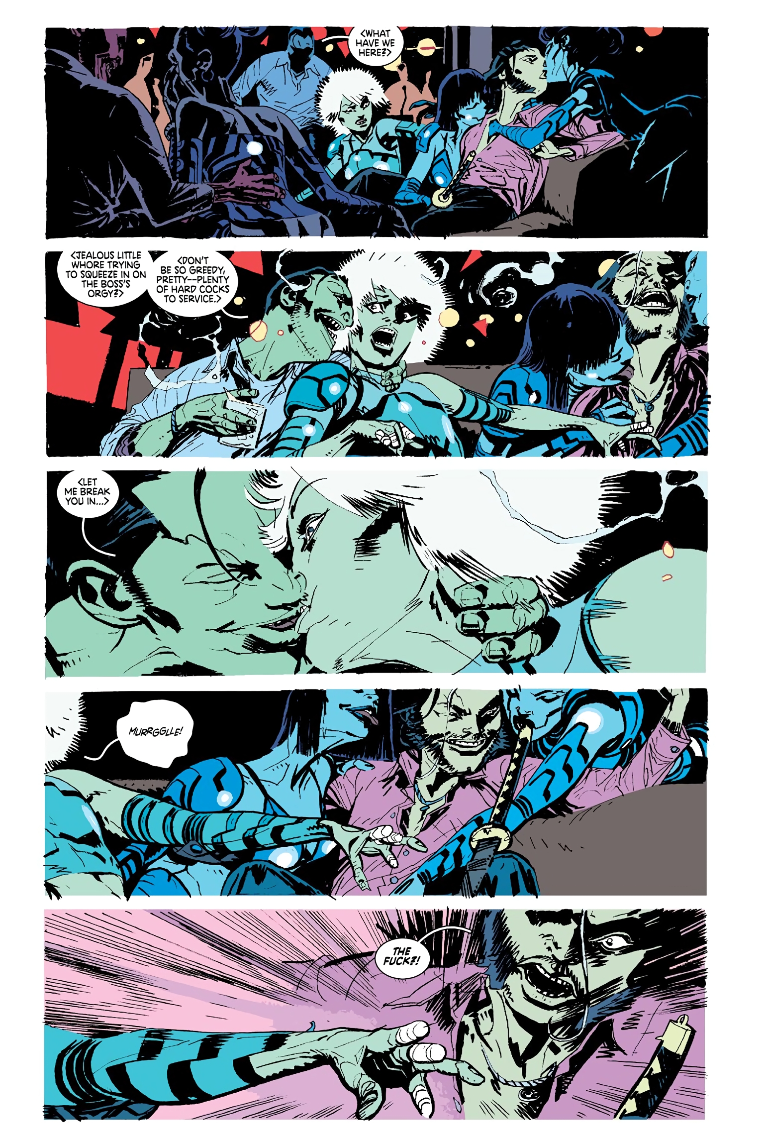 Read online Deadly Class comic -  Issue # _Deluxe Edition Teen Age Riot (Part 2) - 45