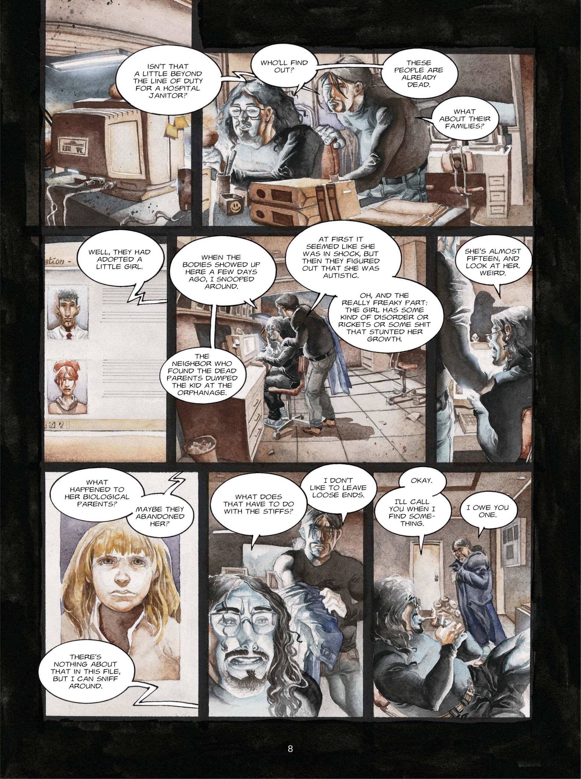 Read online Sleep, Little Girl comic -  Issue # Full - 10