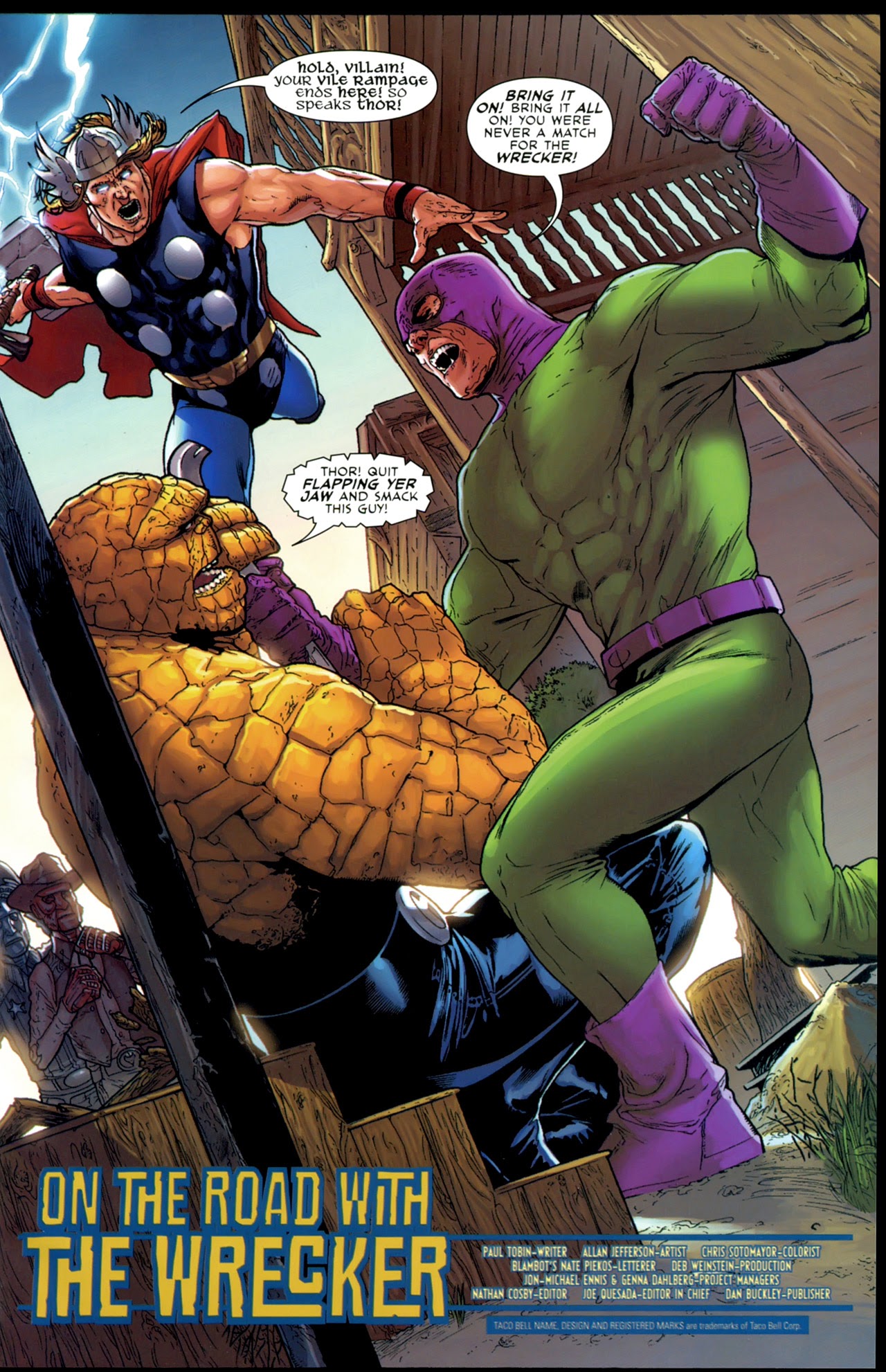 Read online Thor (Taco Bell) comic -  Issue # Full - 3