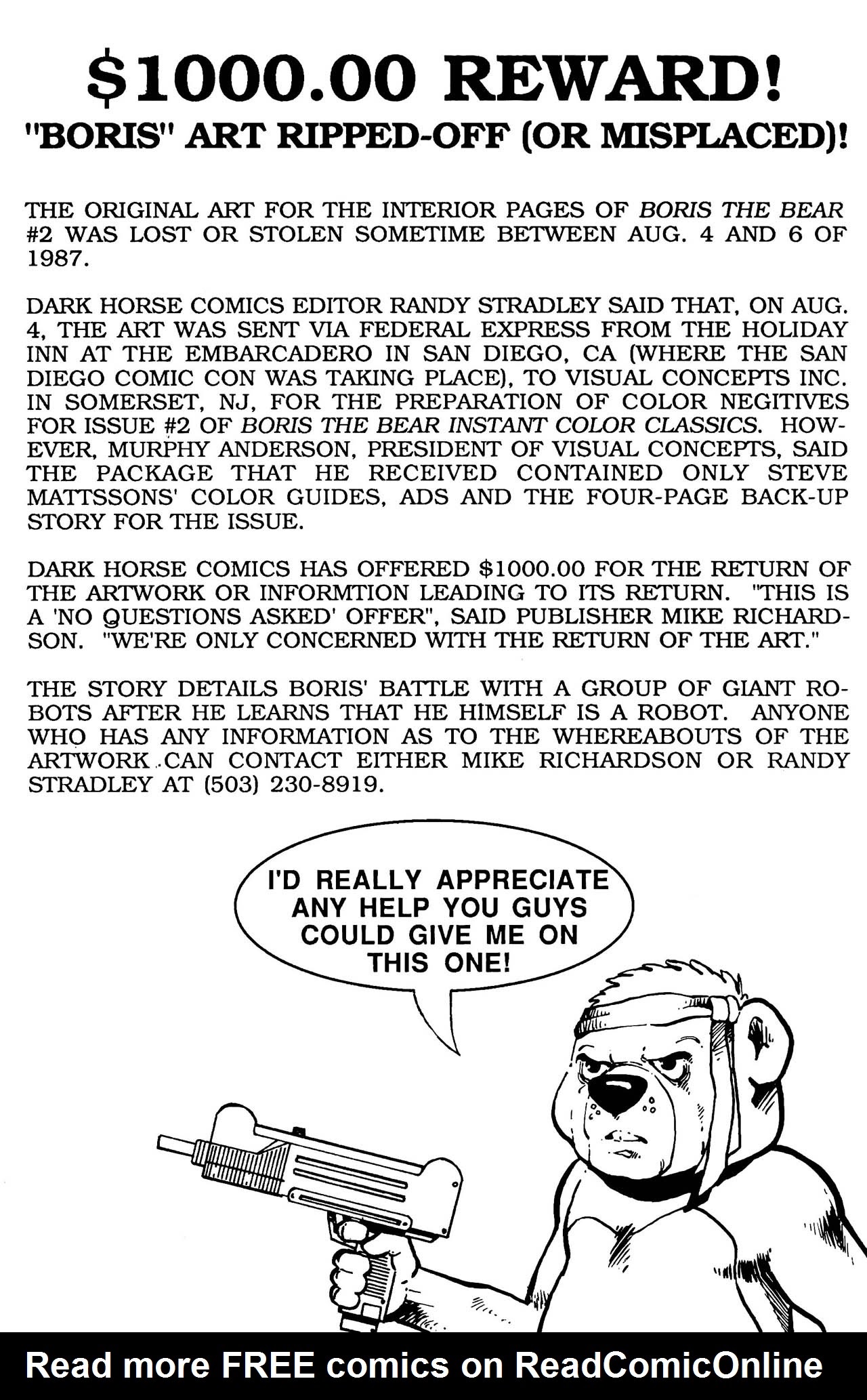 Read online Boris The Bear comic -  Issue #13 - 22
