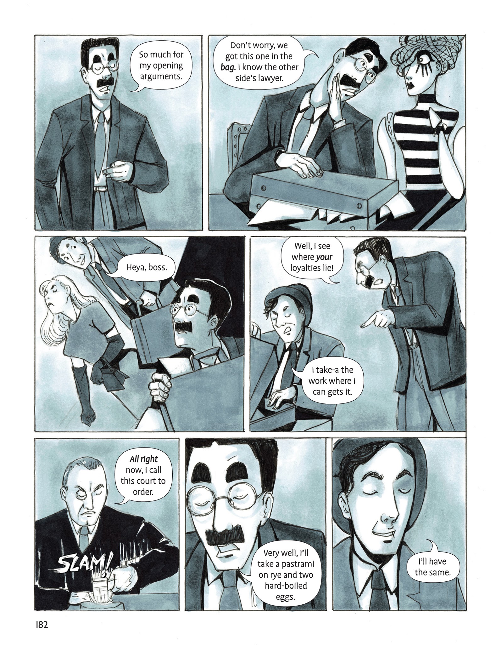 Read online Giraffes on Horseback Salad: Salvador Dali, the Marx Brothers, and the Strangest Movie Never Made comic -  Issue # TPB (Part 2) - 66