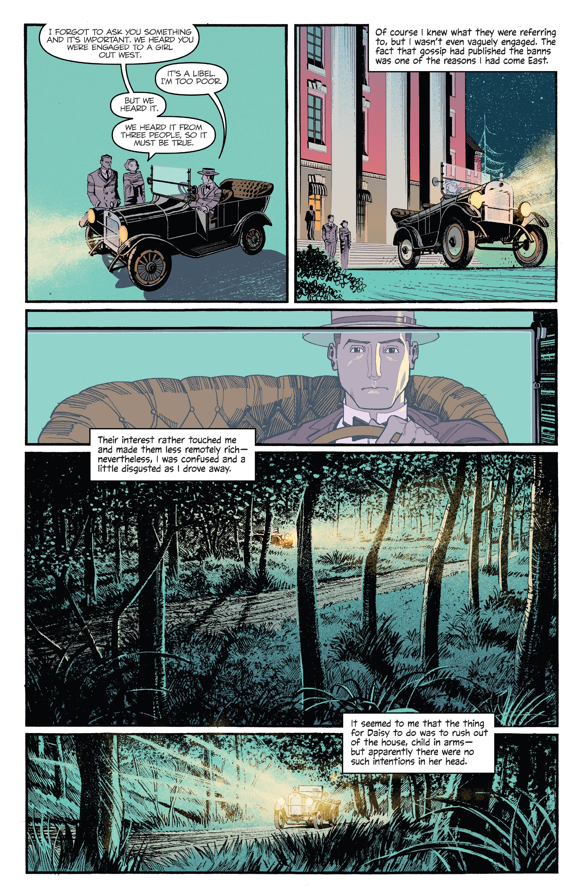 Read online The Great Gatsby comic -  Issue #1 - 20