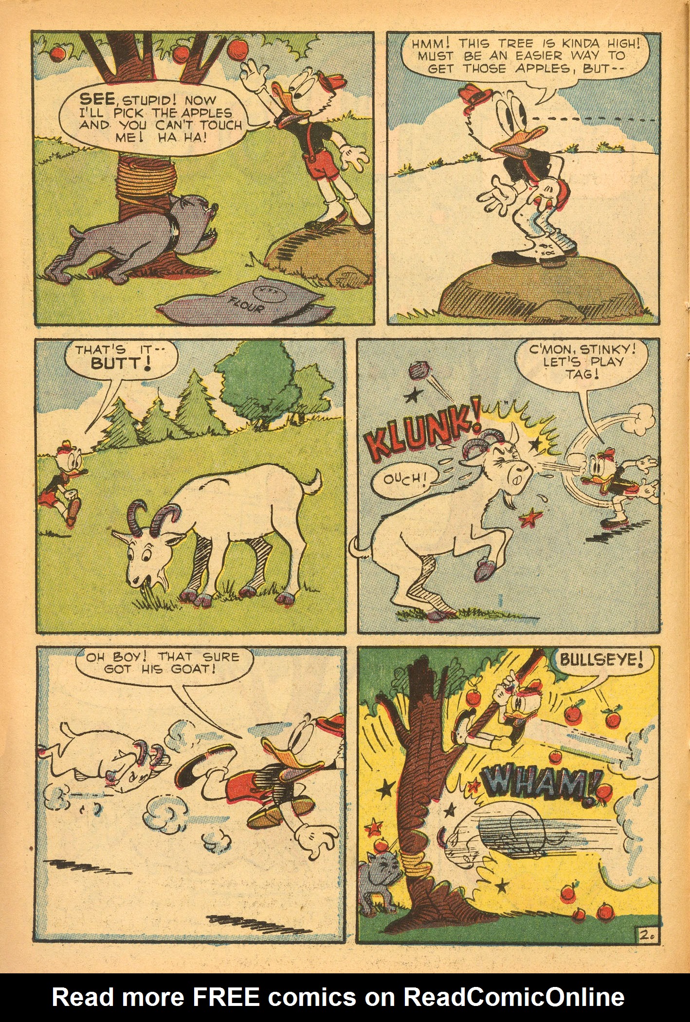 Read online Super Duck Comics comic -  Issue #19 - 20
