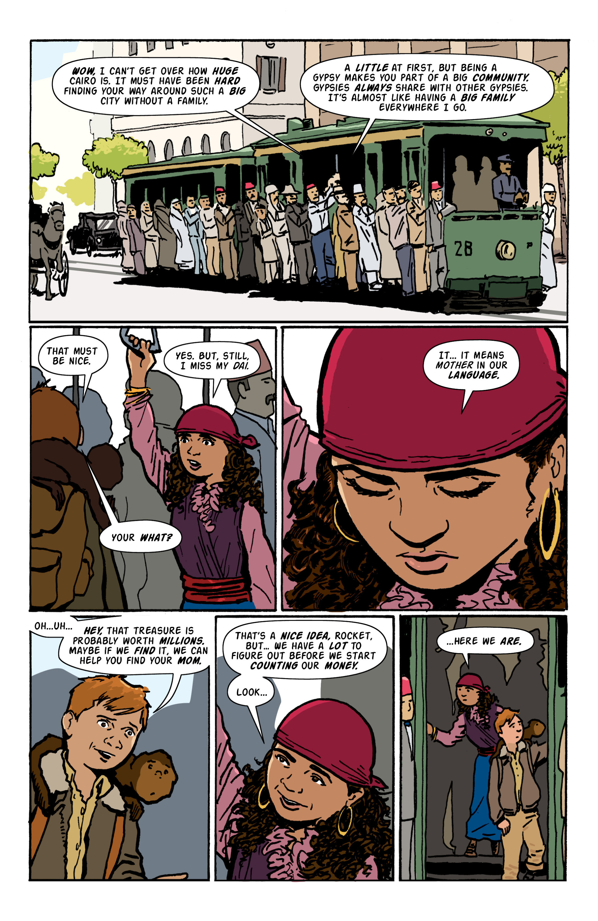 Read online Rocket Robinson and the Pharaoh's Fortune comic -  Issue # TPB (Part 2) - 21