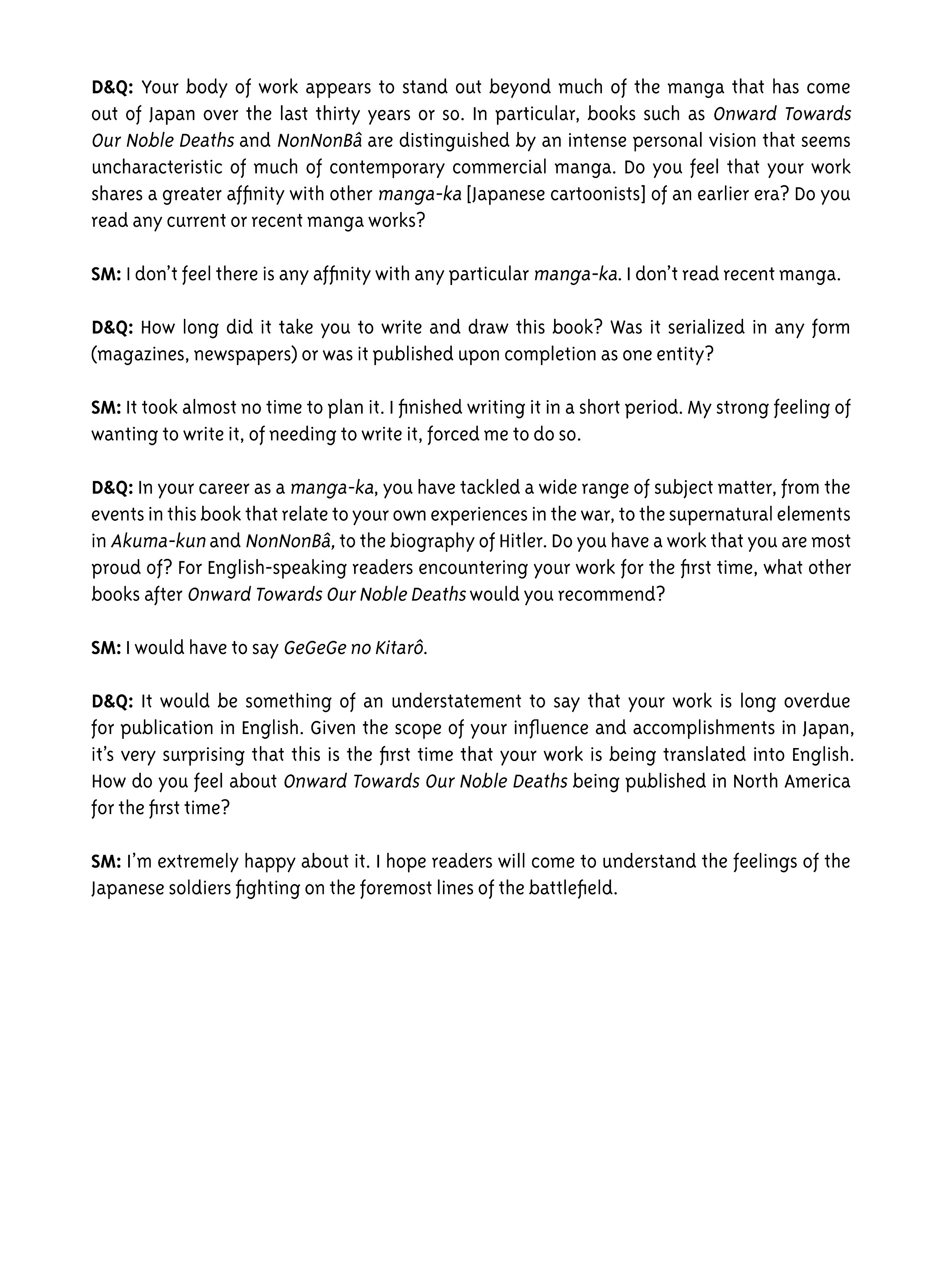 Read online Onward Towards Our Noble Deaths comic -  Issue # TPB (Part 4) - 55