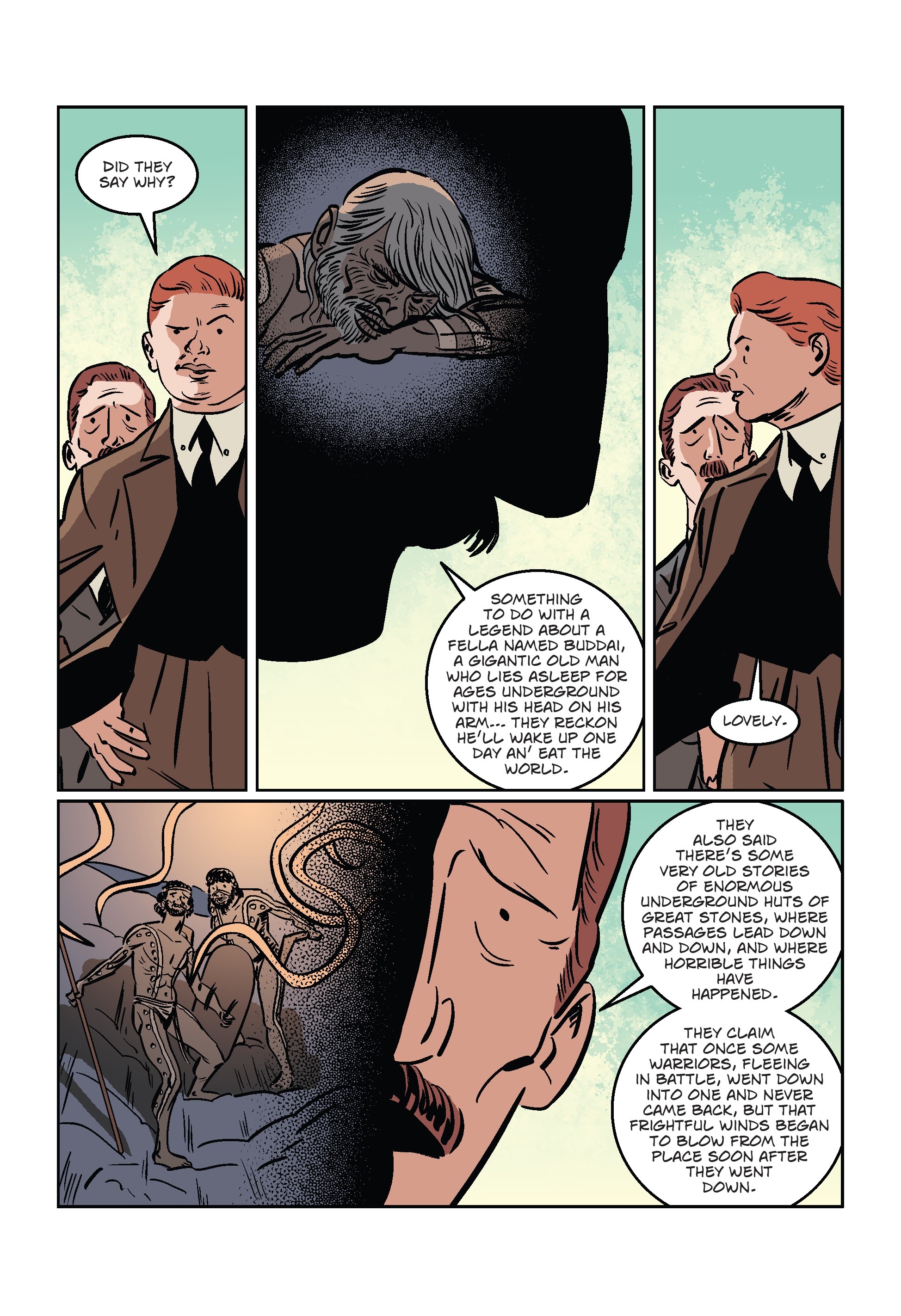 Read online H.P. Lovecraft The Shadow Out of Time comic -  Issue # TPB - 58
