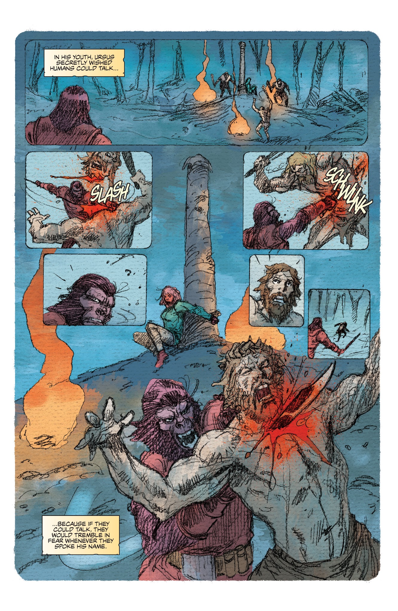 Read online Planet of the Apes: Ursus comic -  Issue #3 - 9