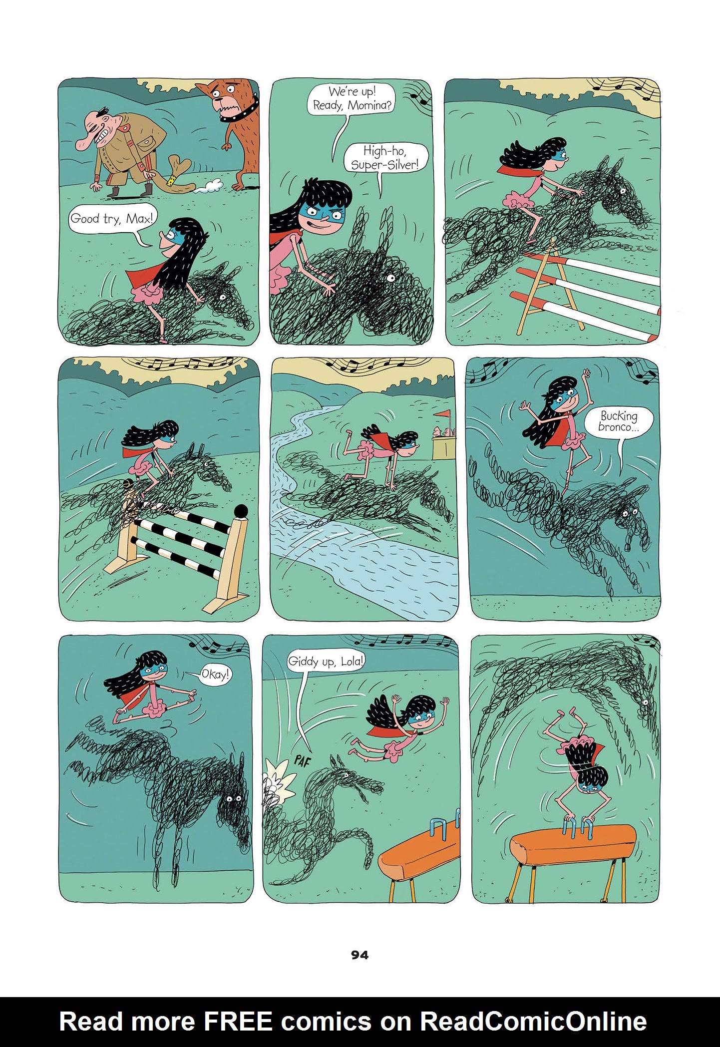 Read online Lola's Super Club comic -  Issue # TPB 2 - 96