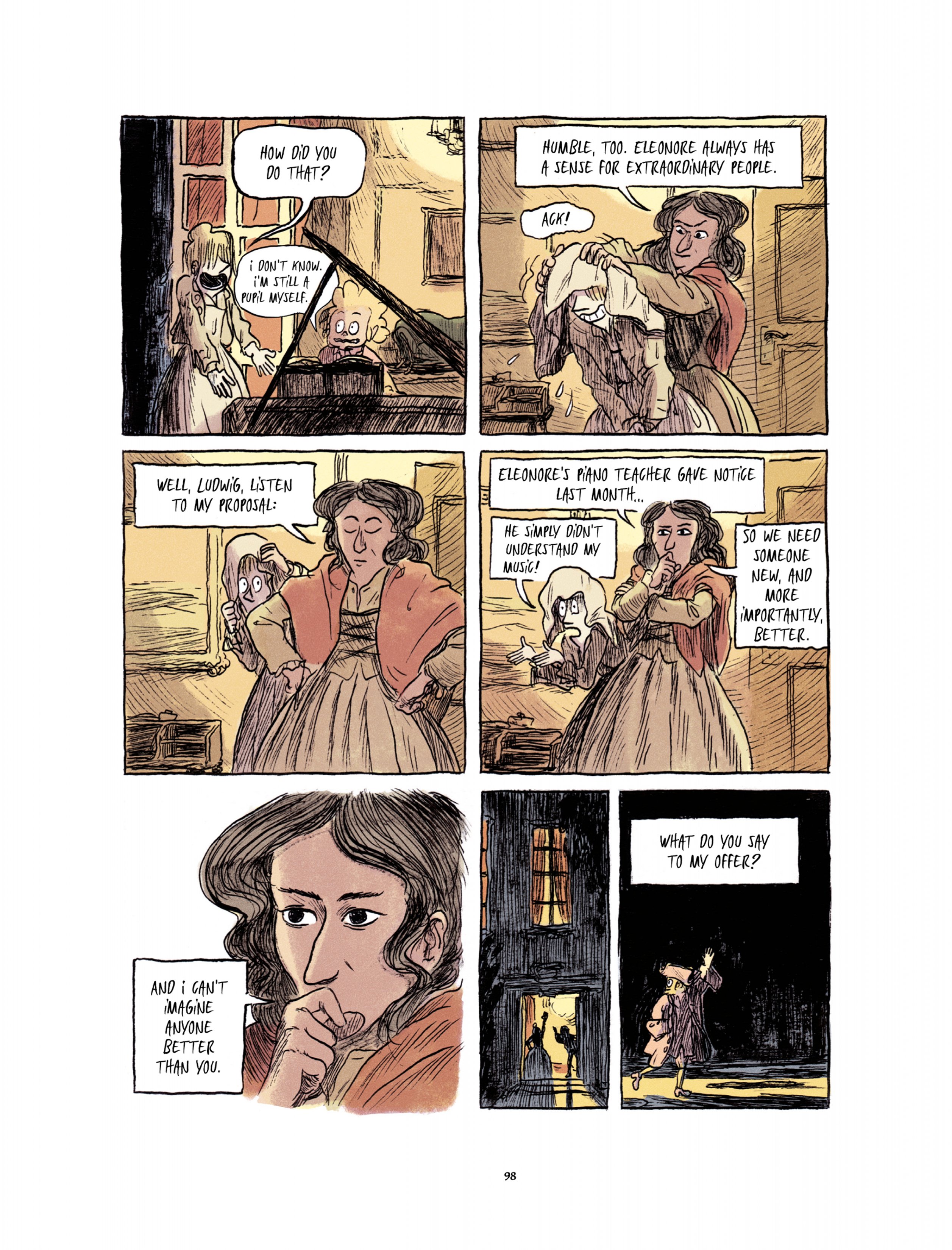 Read online Golden Boy: Beethoven's Youth comic -  Issue # TPB (Part 1) - 98
