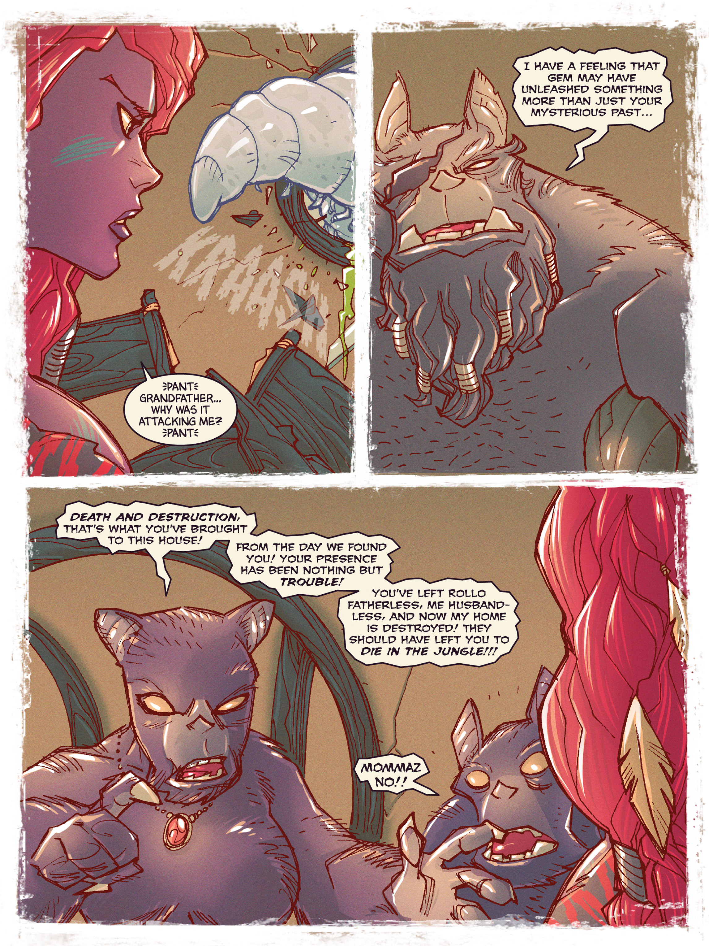 Read online Kyrra: Alien Jungle Girl comic -  Issue #4 - 7