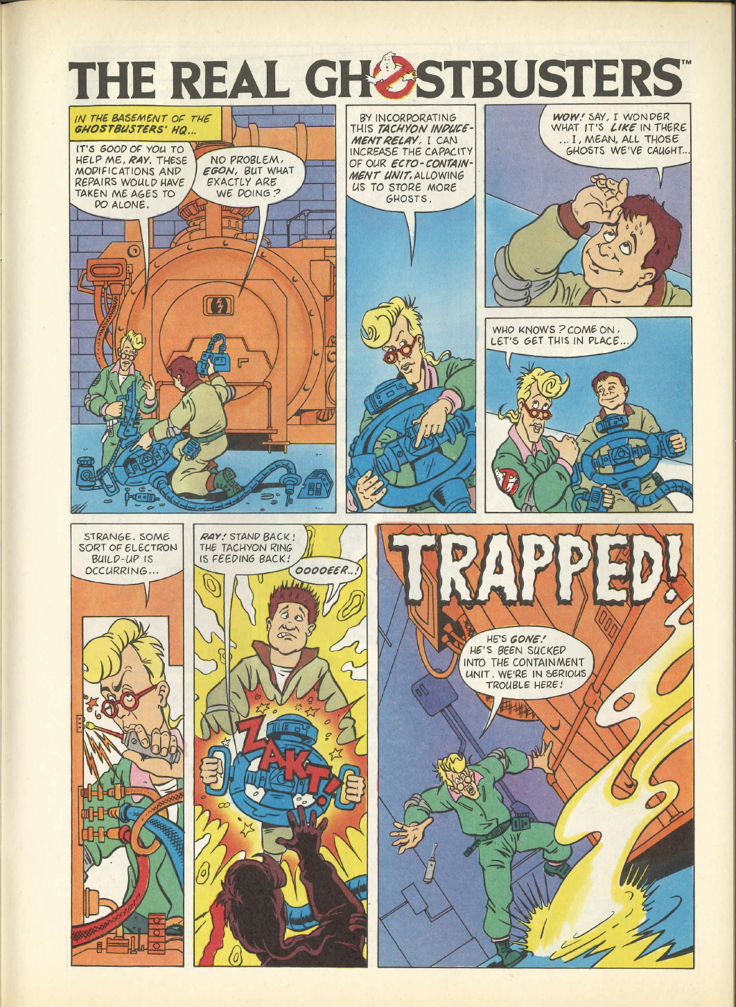 Read online The Real Ghostbusters comic -  Issue #187 - 29