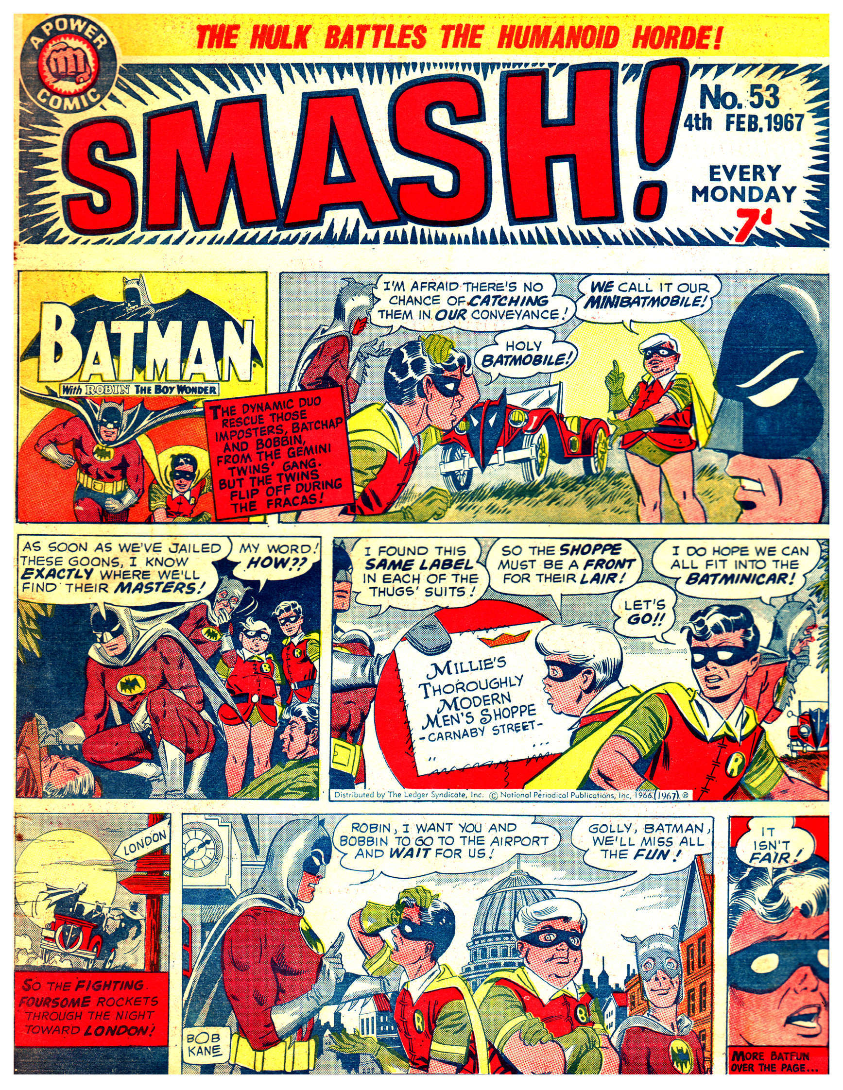 Read online Smash! (1966) comic -  Issue #53 - 1