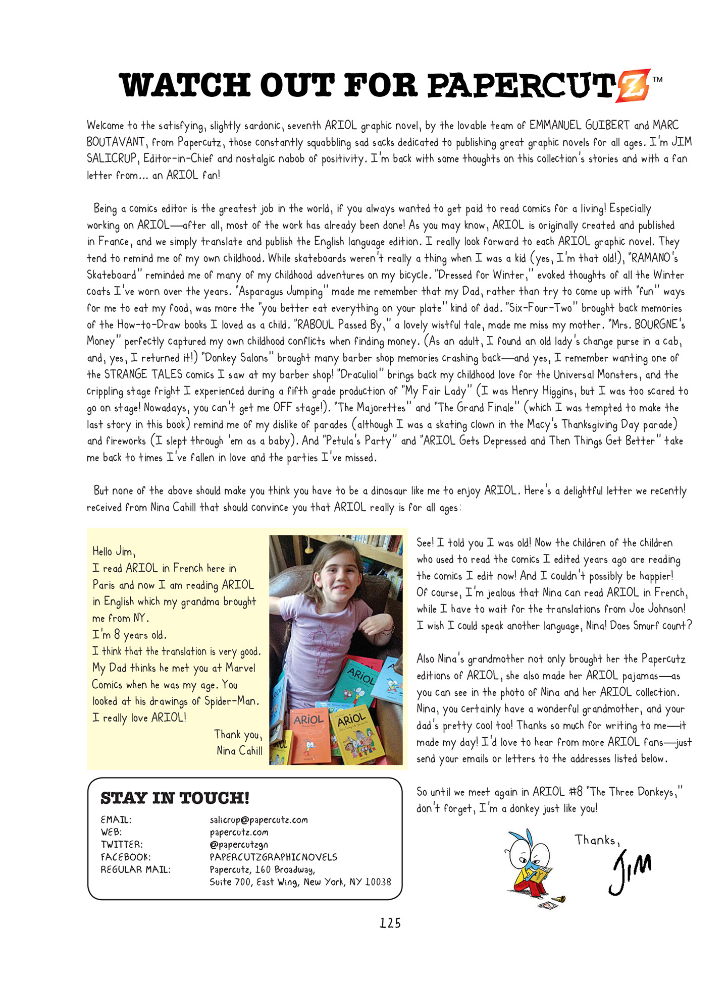 Read online Ariol comic -  Issue # TPB 7 - 127