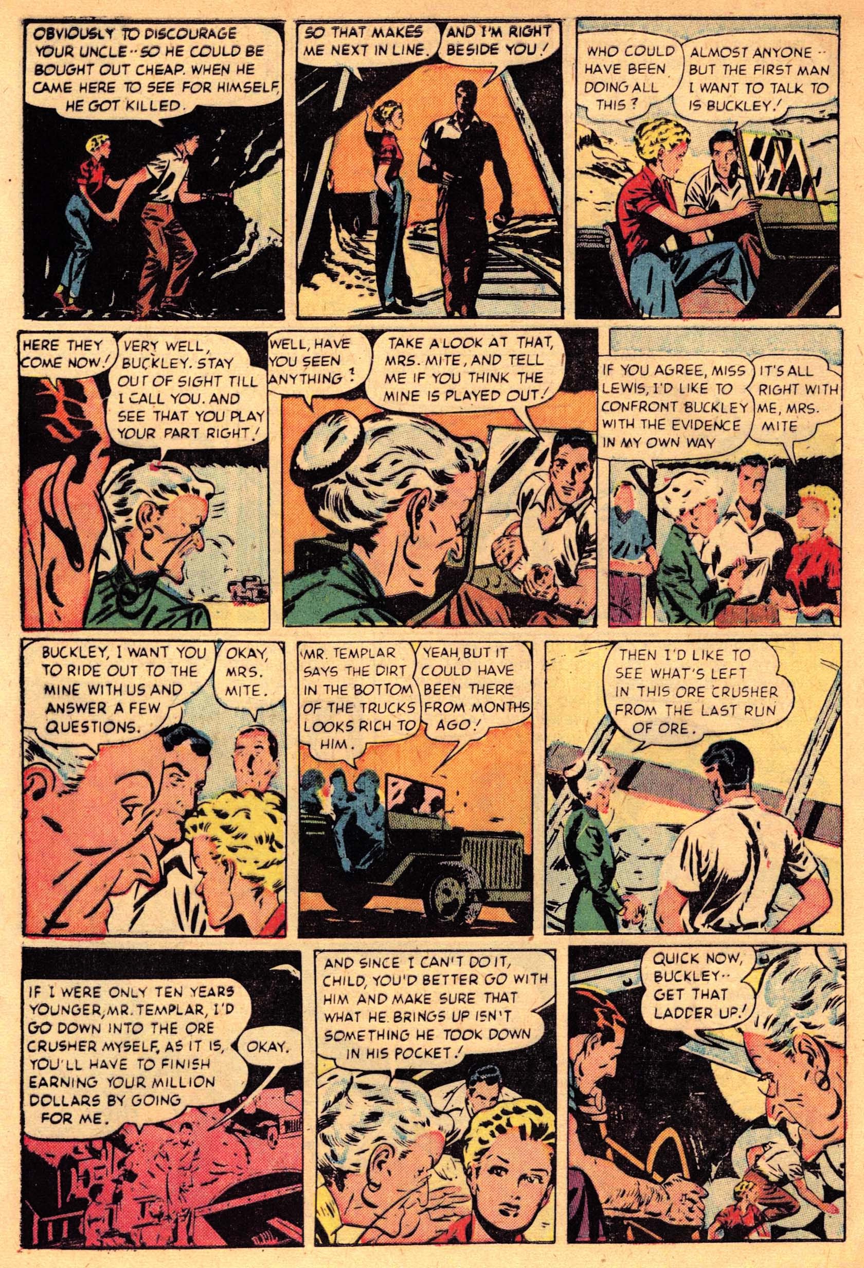 Read online The Saint (1947) comic -  Issue #11 - 28