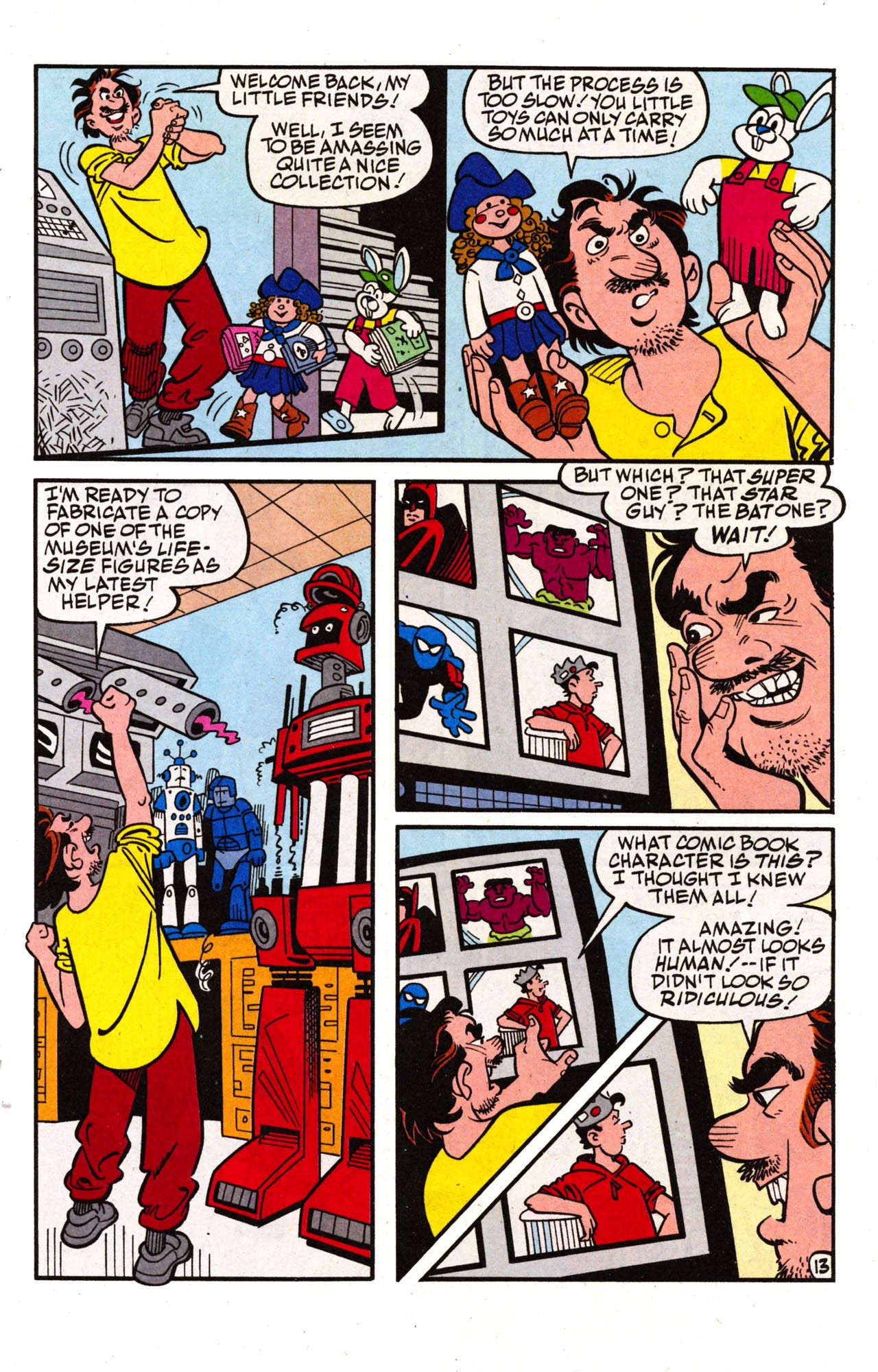 Read online Jughead Comics, Night at Geppi's Entertainment Museum, Free Comic Book Day Edition comic -  Issue # Full - 19