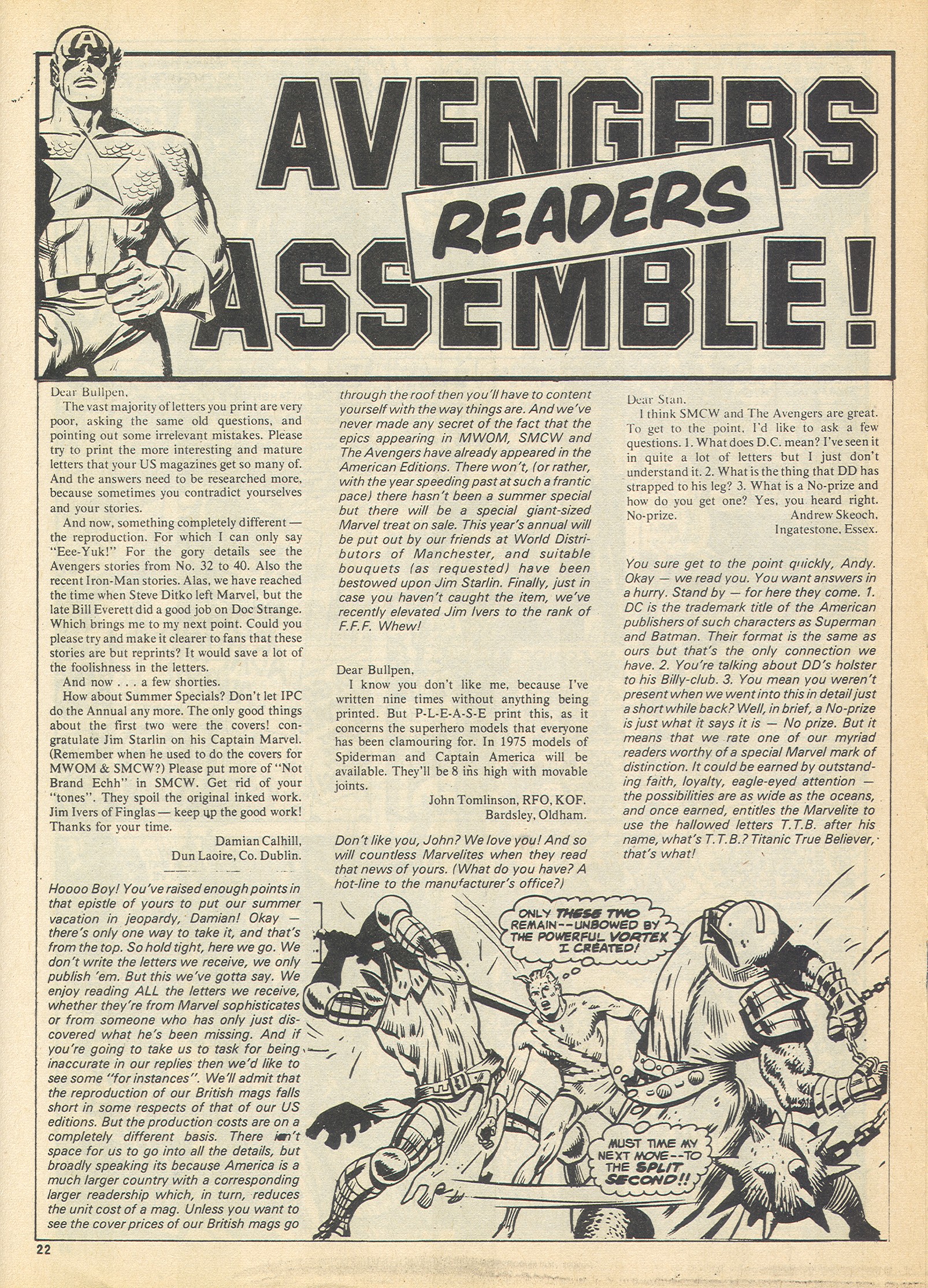 Read online The Avengers (1973) comic -  Issue #57 - 22