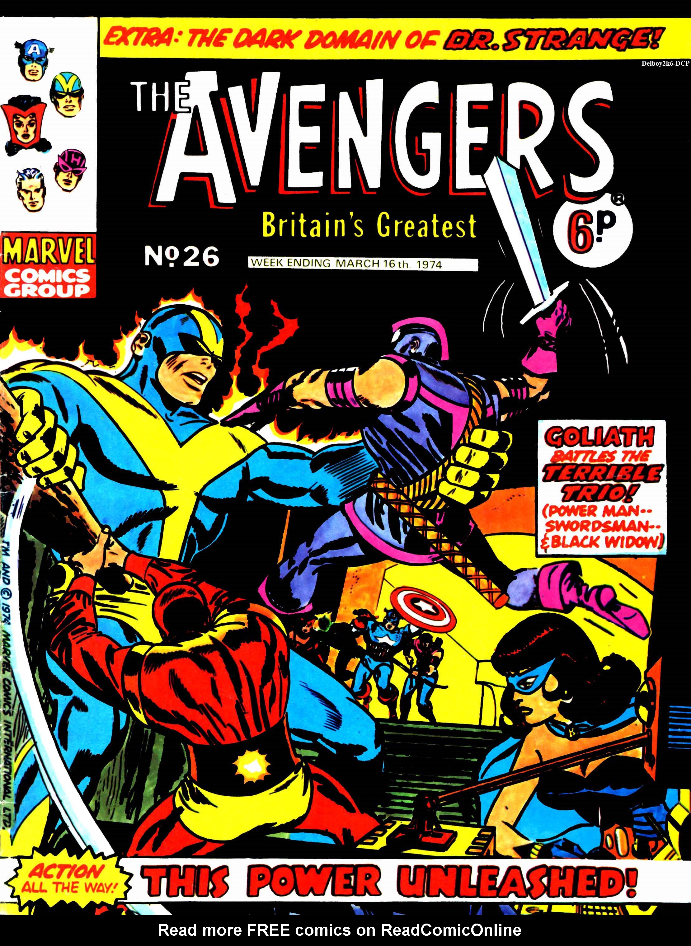 Read online The Avengers (1973) comic -  Issue #26 - 1