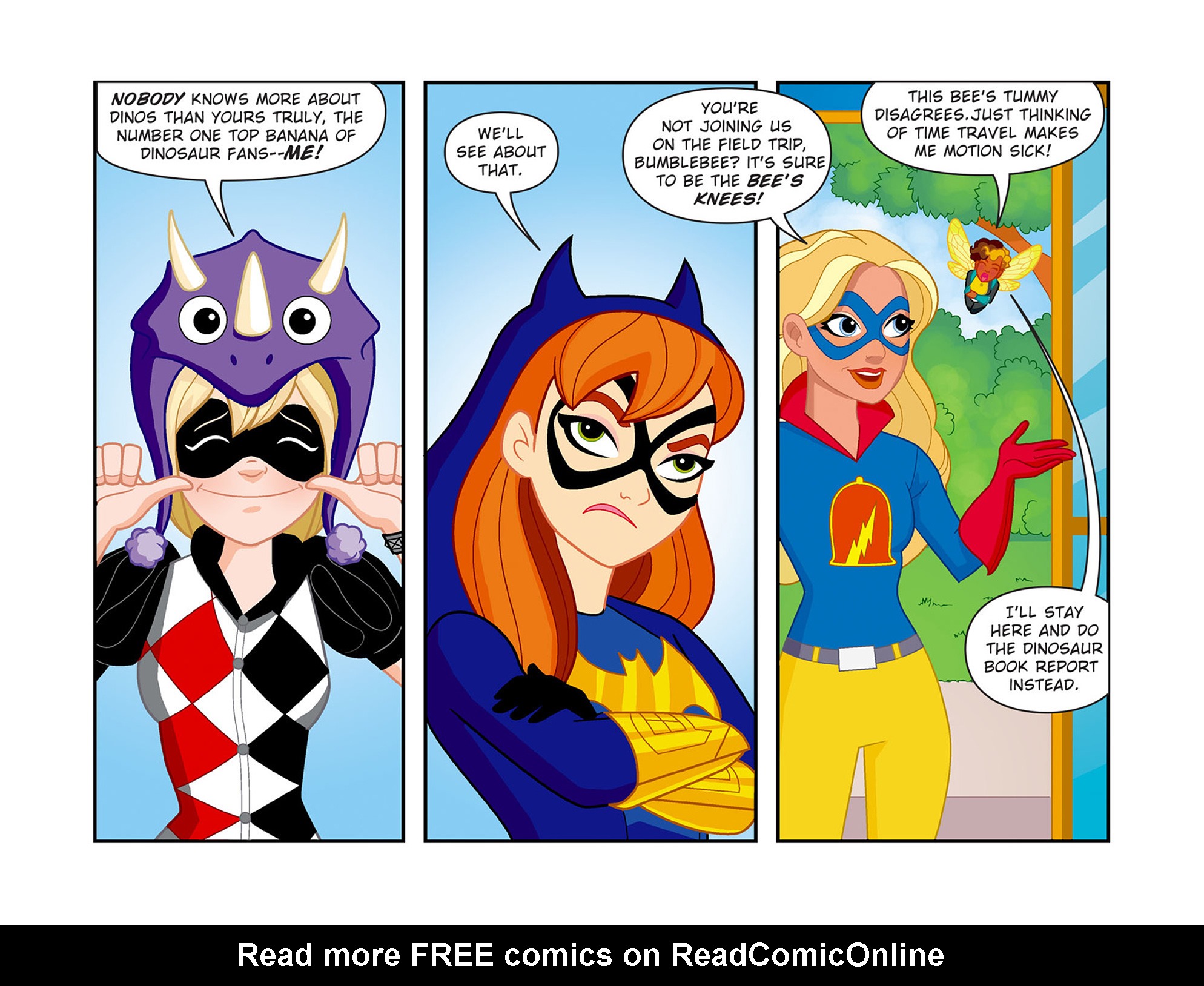 Read online DC Super Hero Girls: Past Times at Super Hero High comic -  Issue #1 - 11