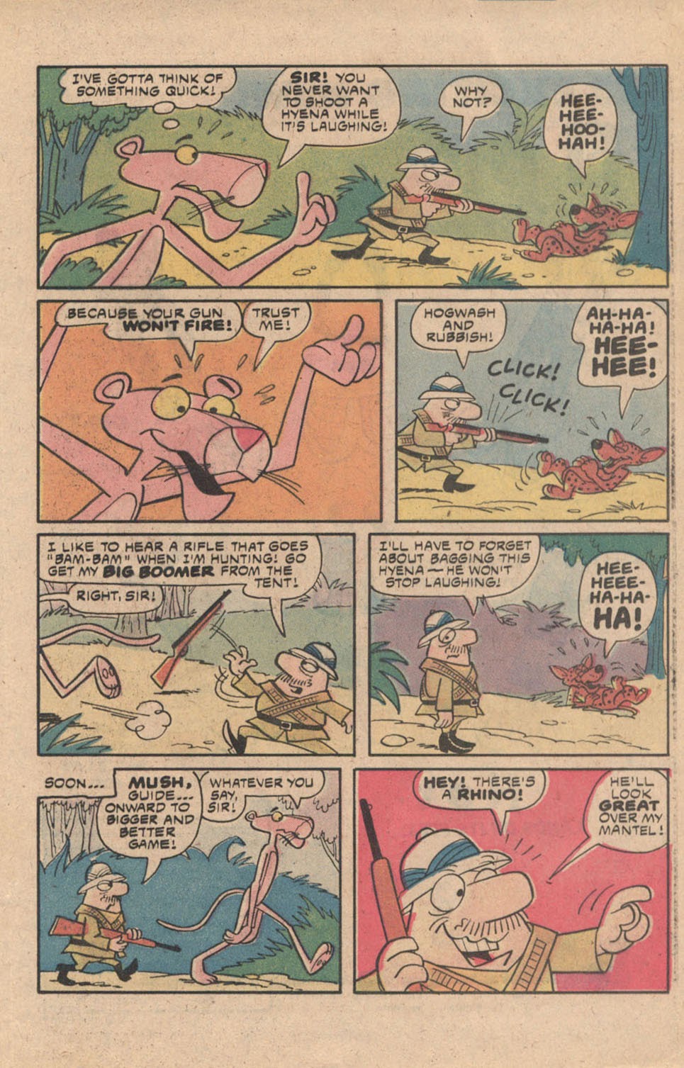 Read online The Pink Panther (1971) comic -  Issue #68 - 21