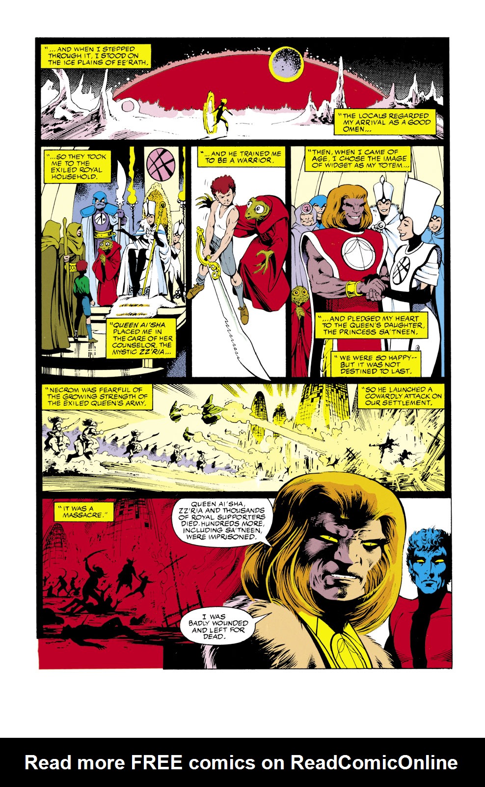 Read online Excalibur (1988) comic -  Issue #46 - 15