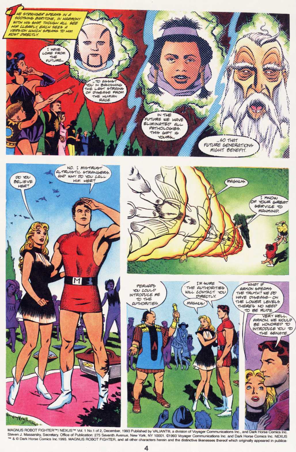 Read online Magnus Robot Fighter / Nexus comic -  Issue #1 - 5