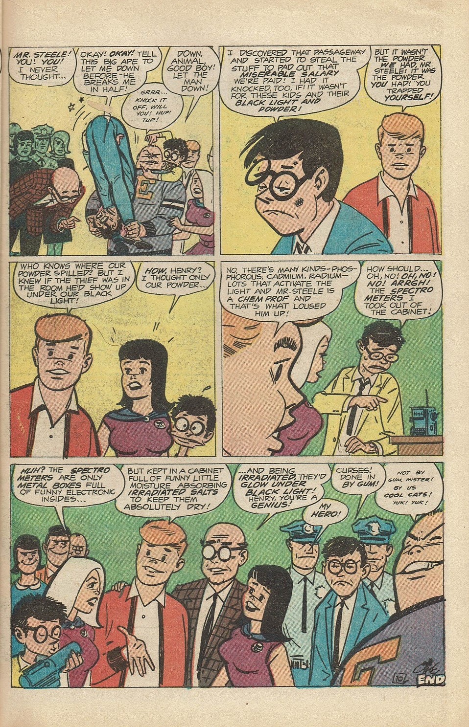 Read online Henry Brewster comic -  Issue #7 - 19