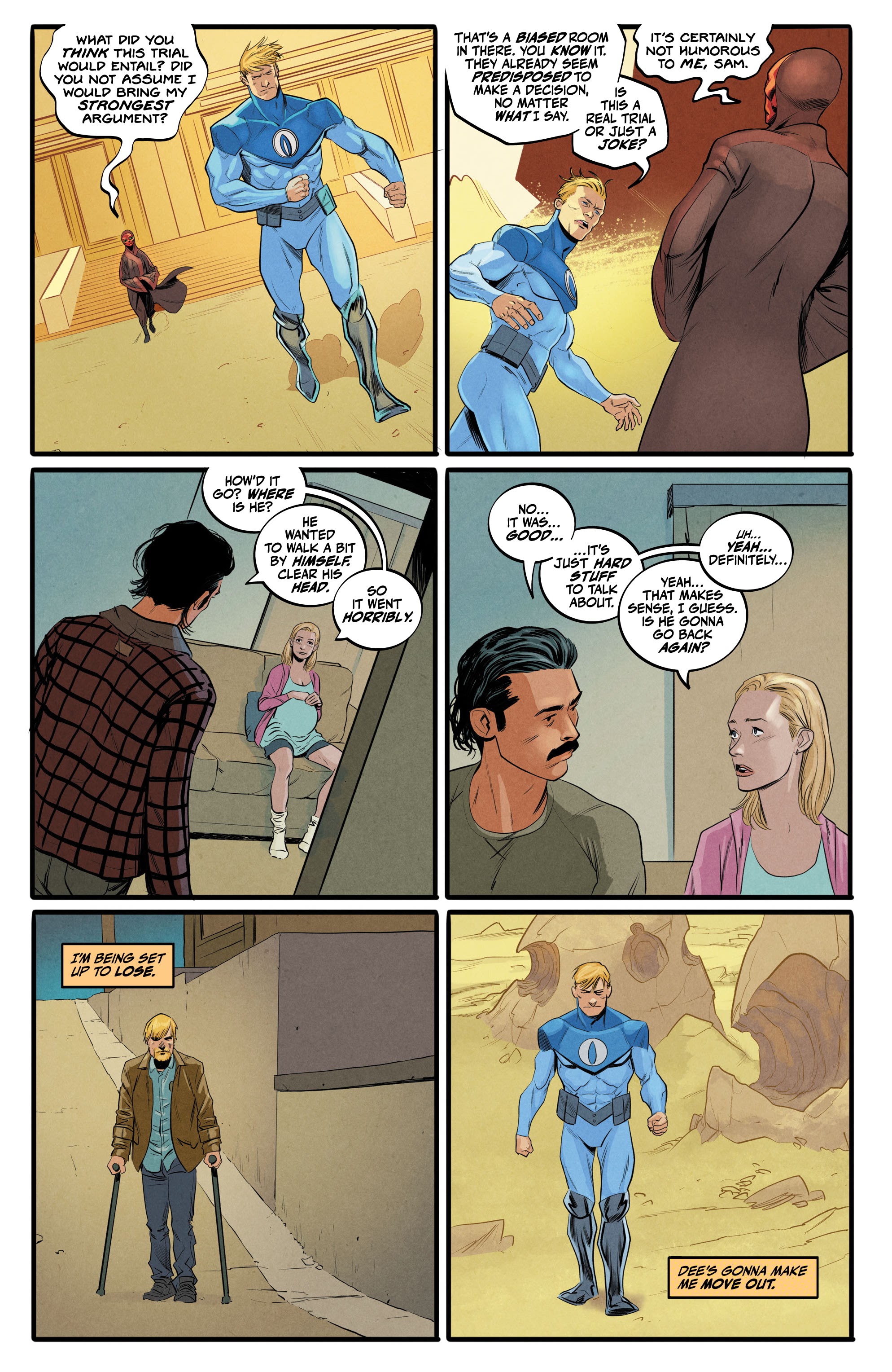 Read online The Blue Flame comic -  Issue #5 - 17