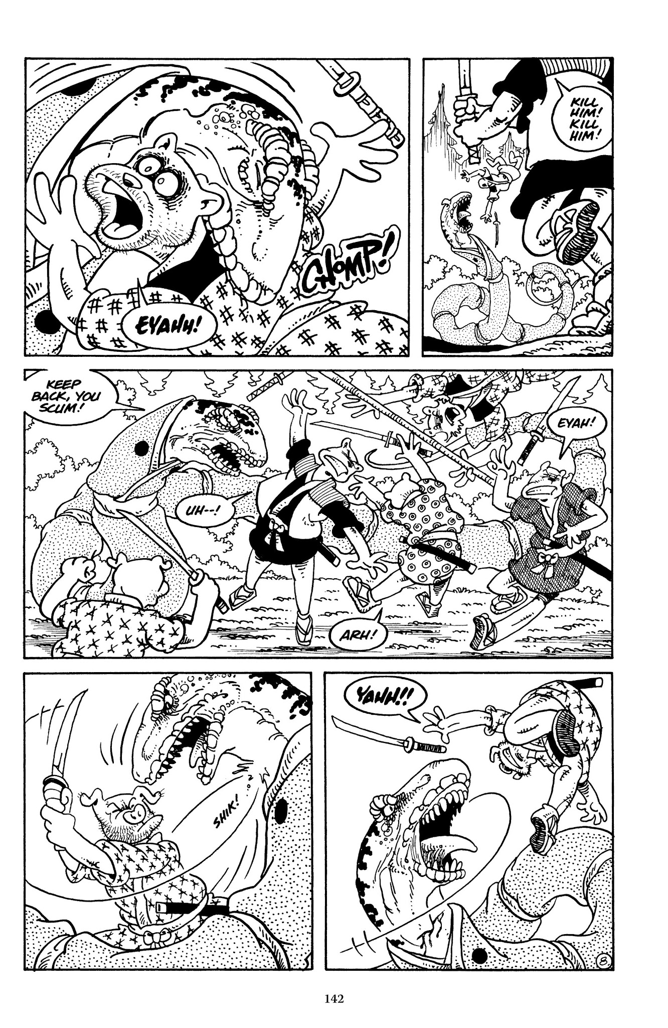 Read online The Usagi Yojimbo Saga comic -  Issue # TPB 2 - 142
