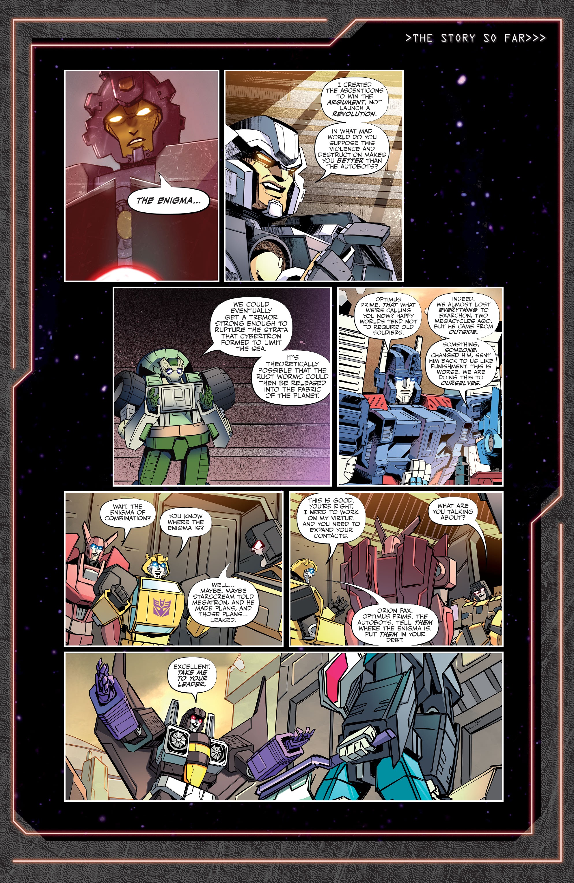 Read online Transformers (2019) comic -  Issue #34 - 3