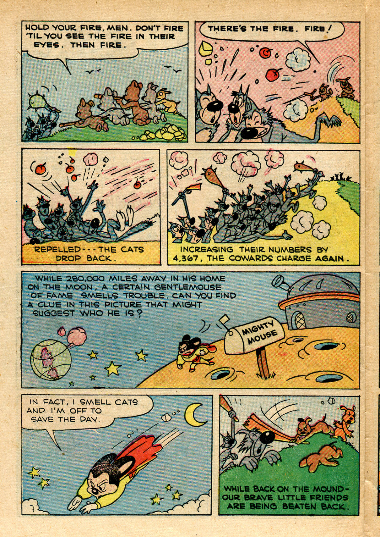 Read online Paul Terry's Mighty Mouse Comics comic -  Issue #20 - 40