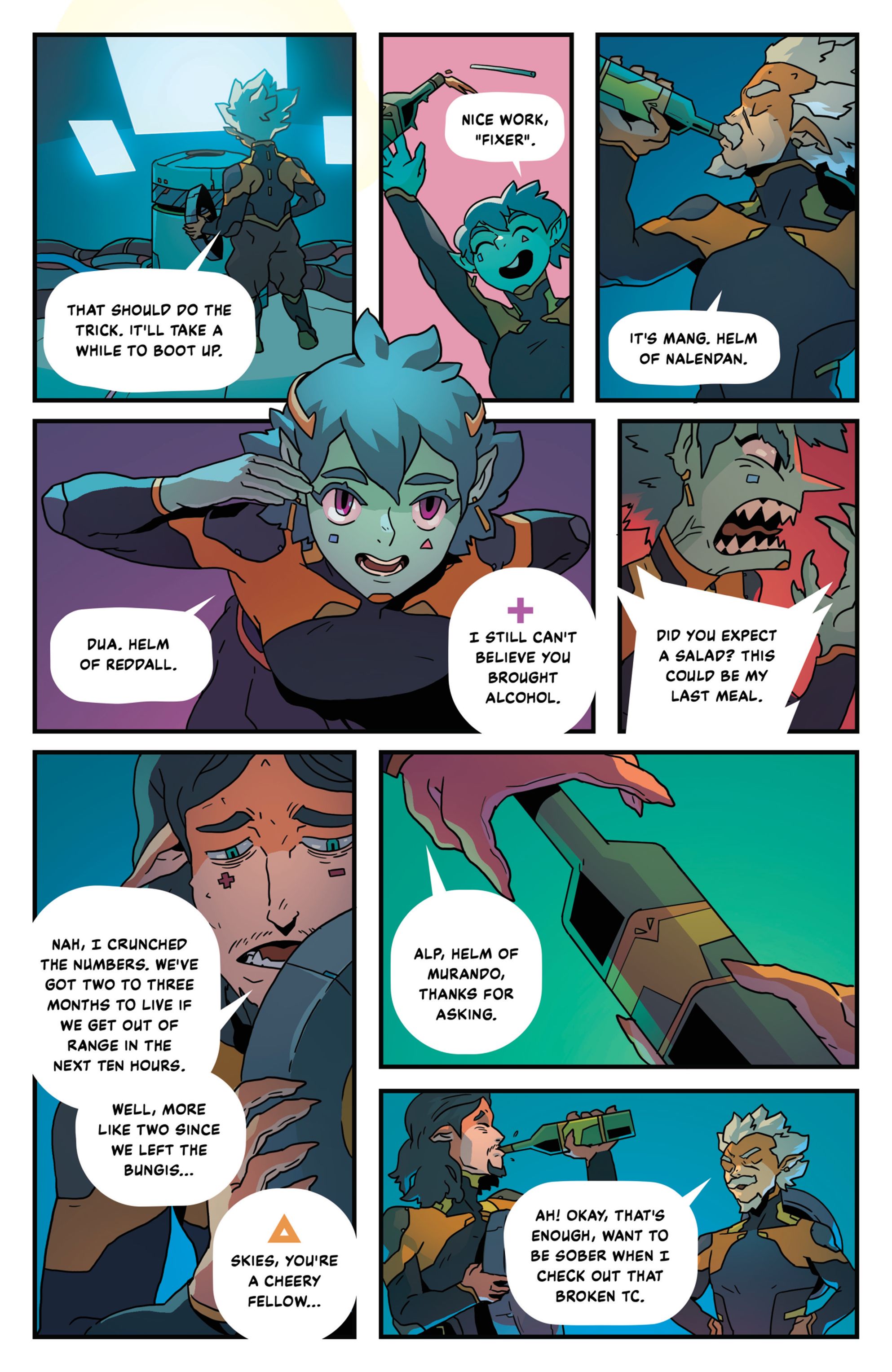 Read online Mythspace: Ignition comic -  Issue # TPB (Part 2) - 14