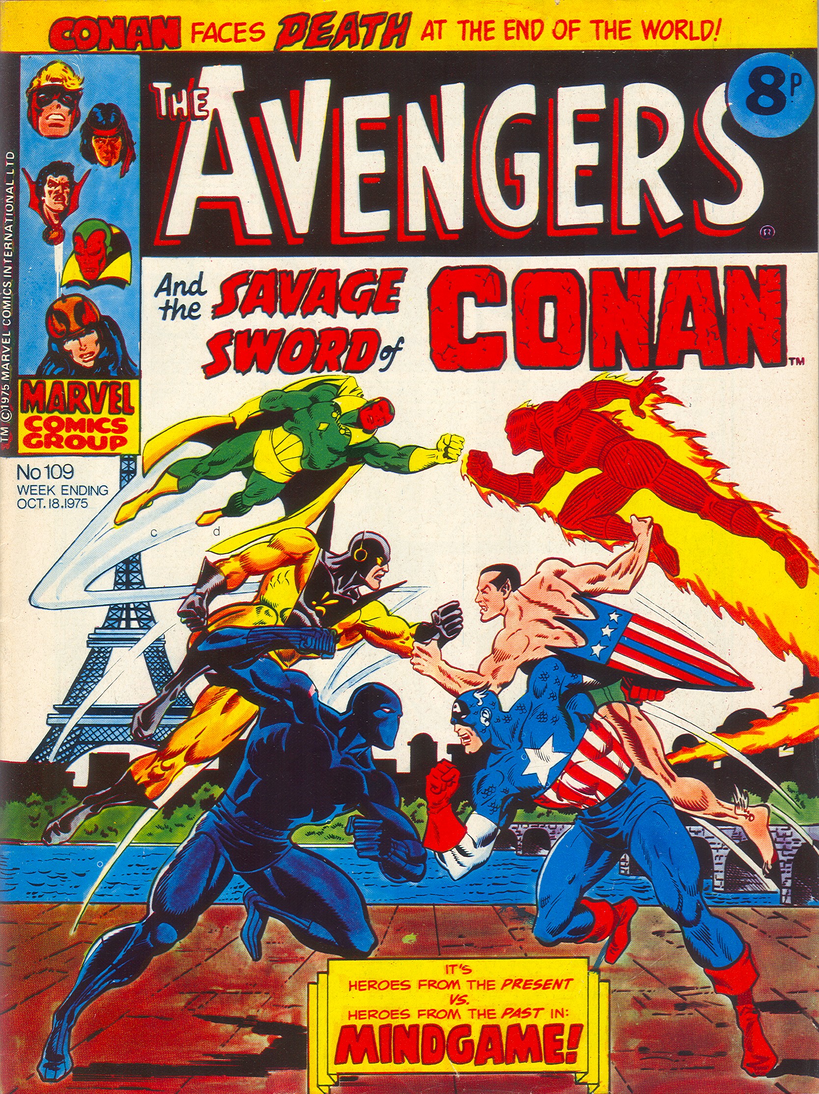 Read online The Avengers (1973) comic -  Issue #109 - 1