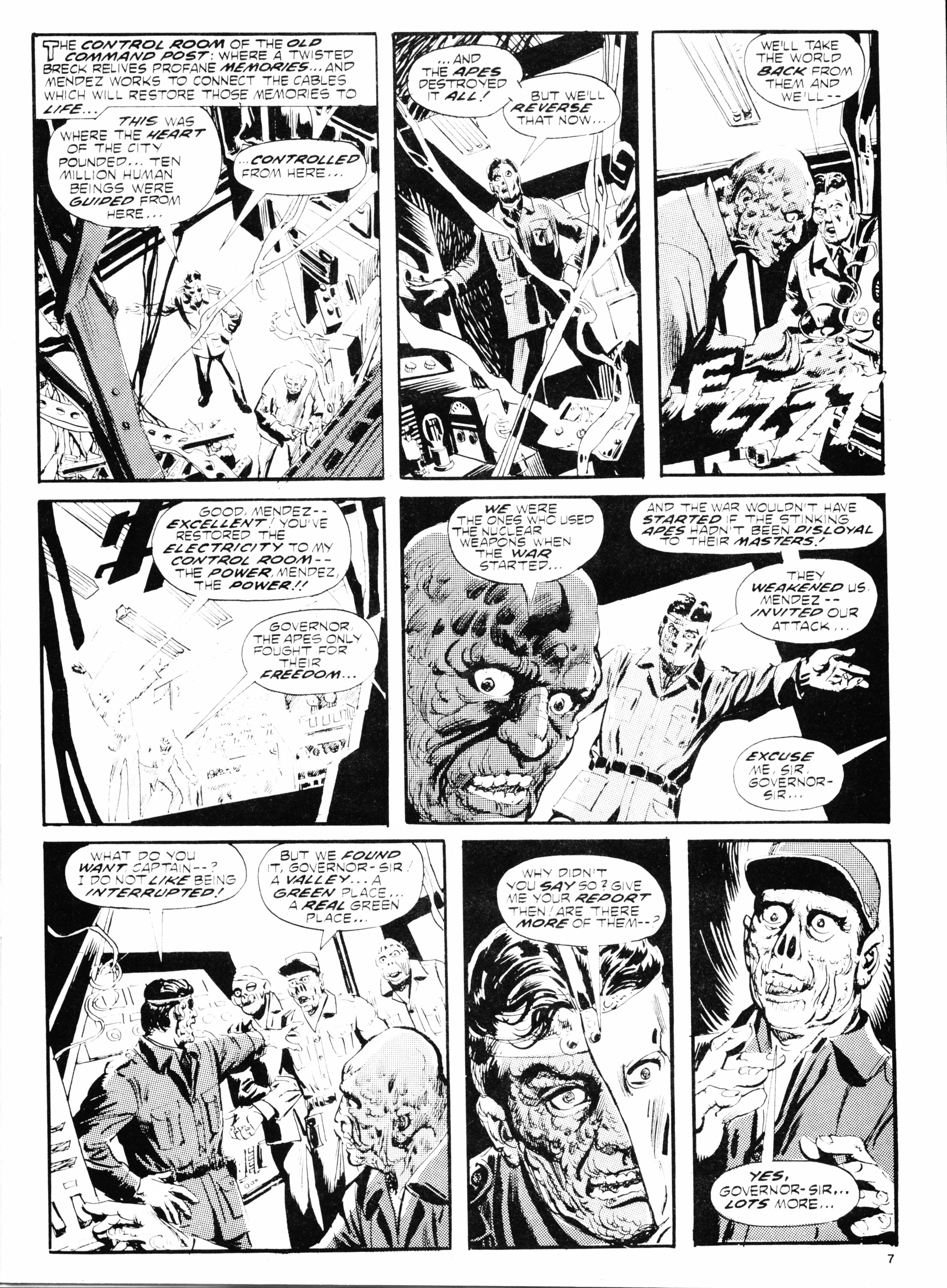 Read online Planet of the Apes (1974) comic -  Issue #117 - 7