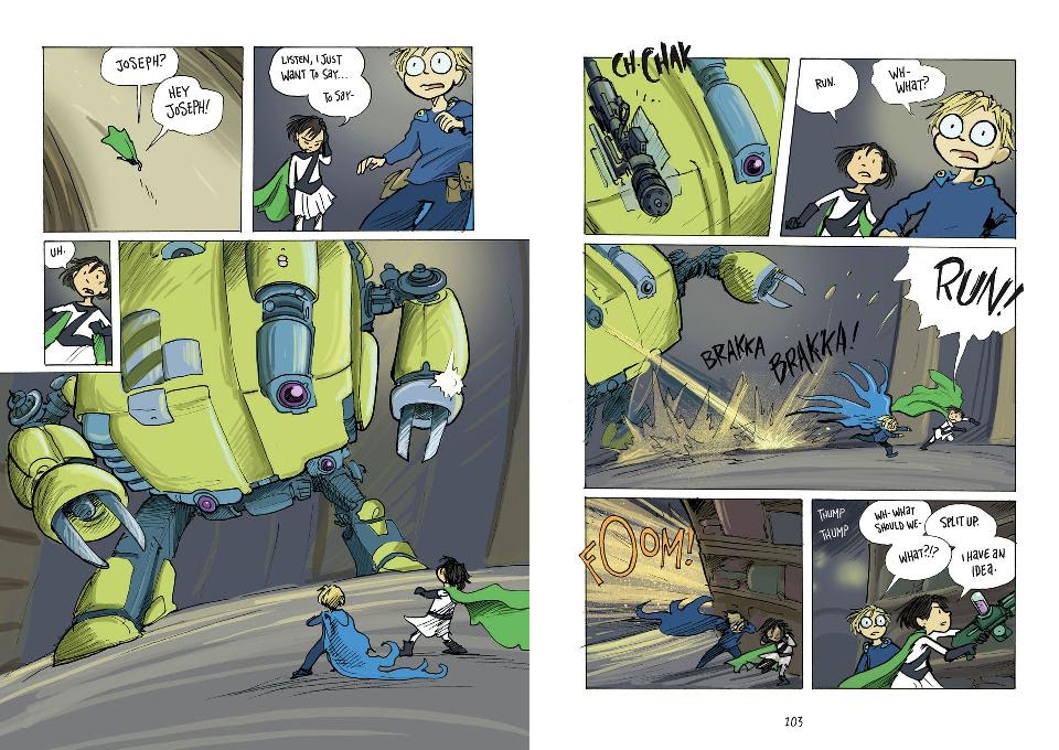 Read online The Return of Zita the Spacegirl comic -  Issue # TPB - 55