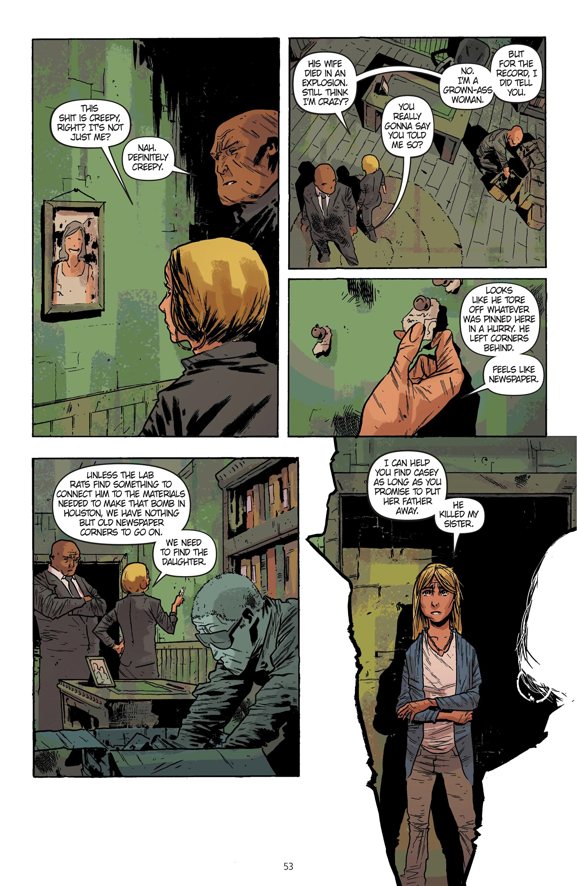Read online Hustle and Heart: Foretold comic -  Issue # TPB - 53