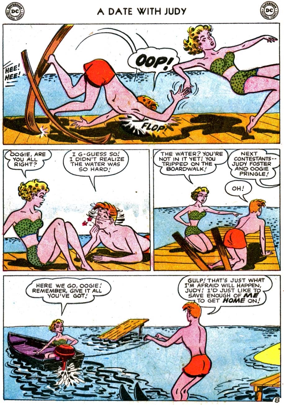 Read online A Date with Judy comic -  Issue #64 - 10